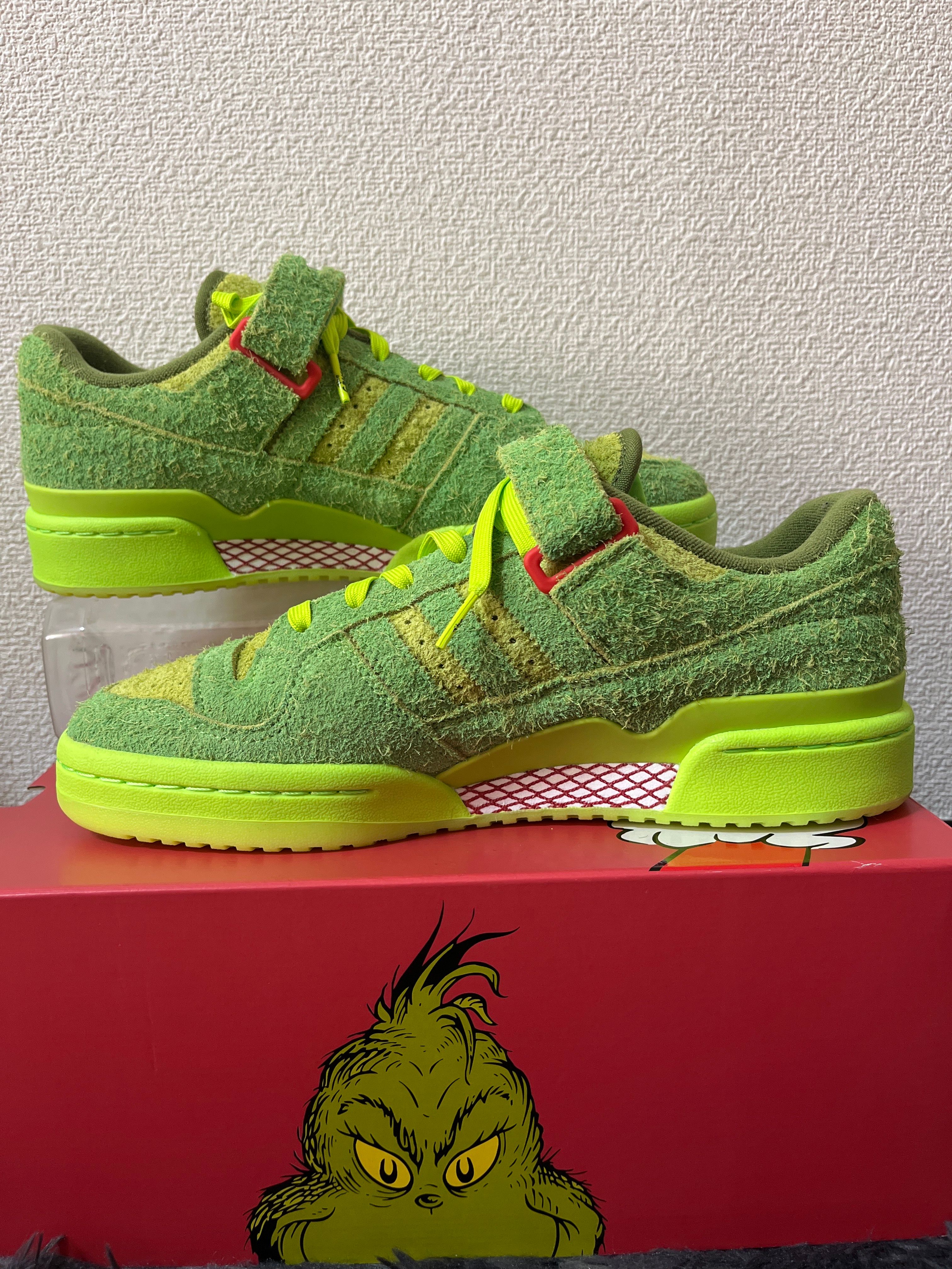 The Grinch × adidas Forum Low "Green"