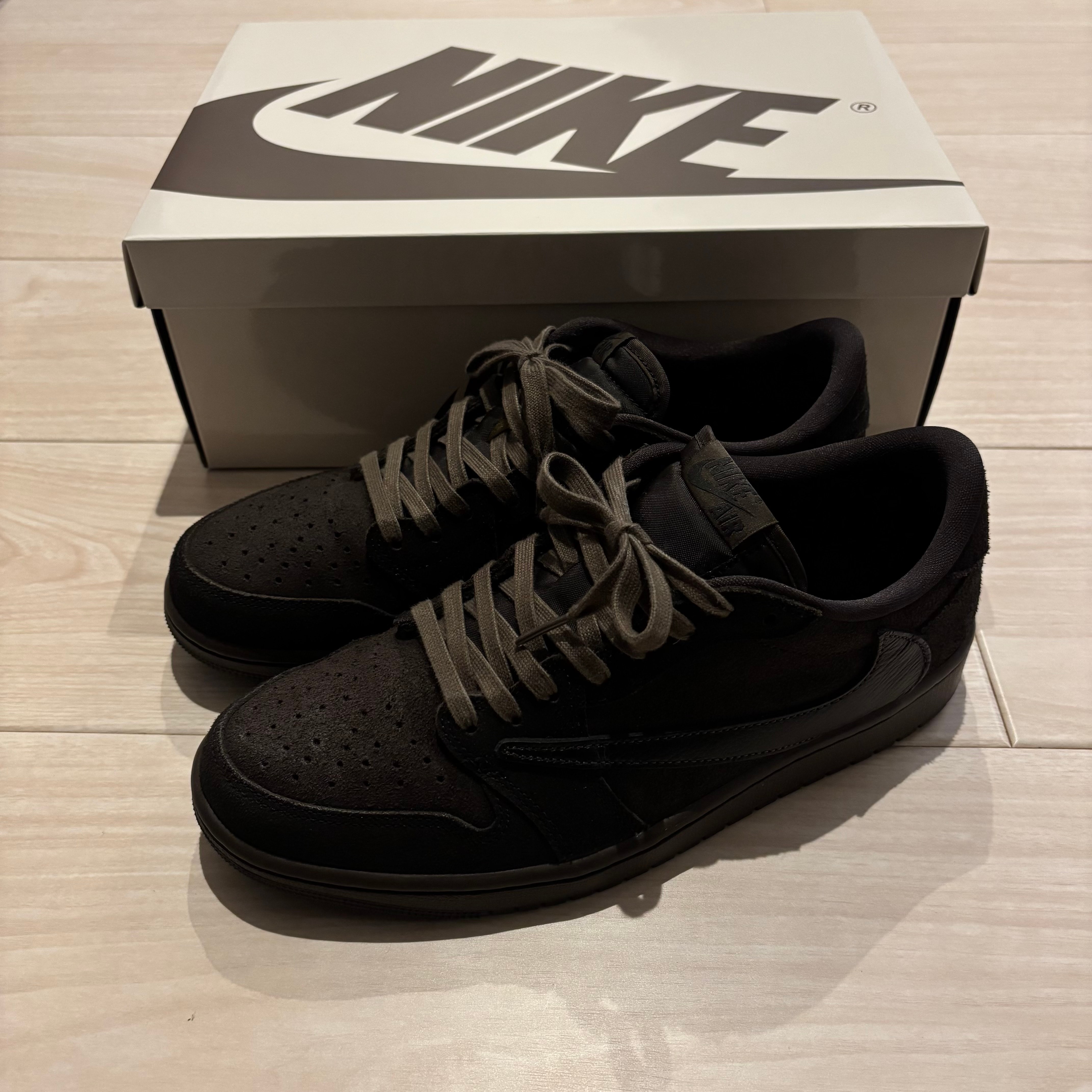 Travis Scott × Nike Air Jordan 1 Low OG SP "Velvet Brown and Dark Mocha"