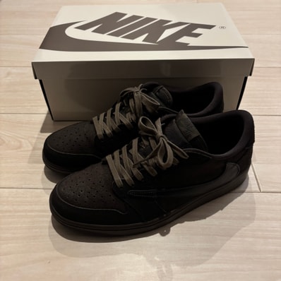 Travis Scott × Nike Air Jordan 1 Low OG SP "Velvet Brown and Dark Mocha"