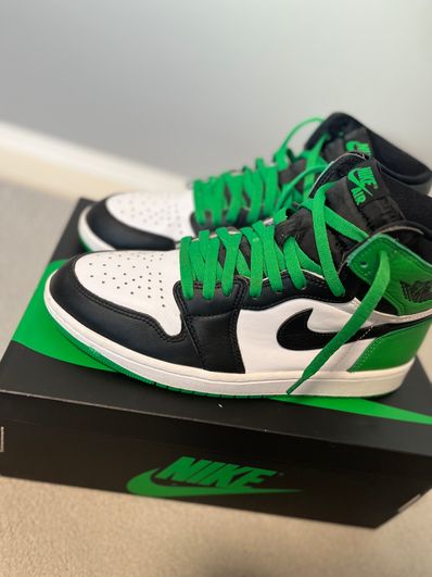 Nike Air Jordan 1 Retro High OG "Celtics/Black and Lucky Green" (2023)