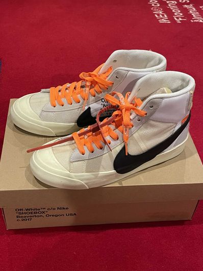 Off-White × Nike The Ten Blazer Mid "White"