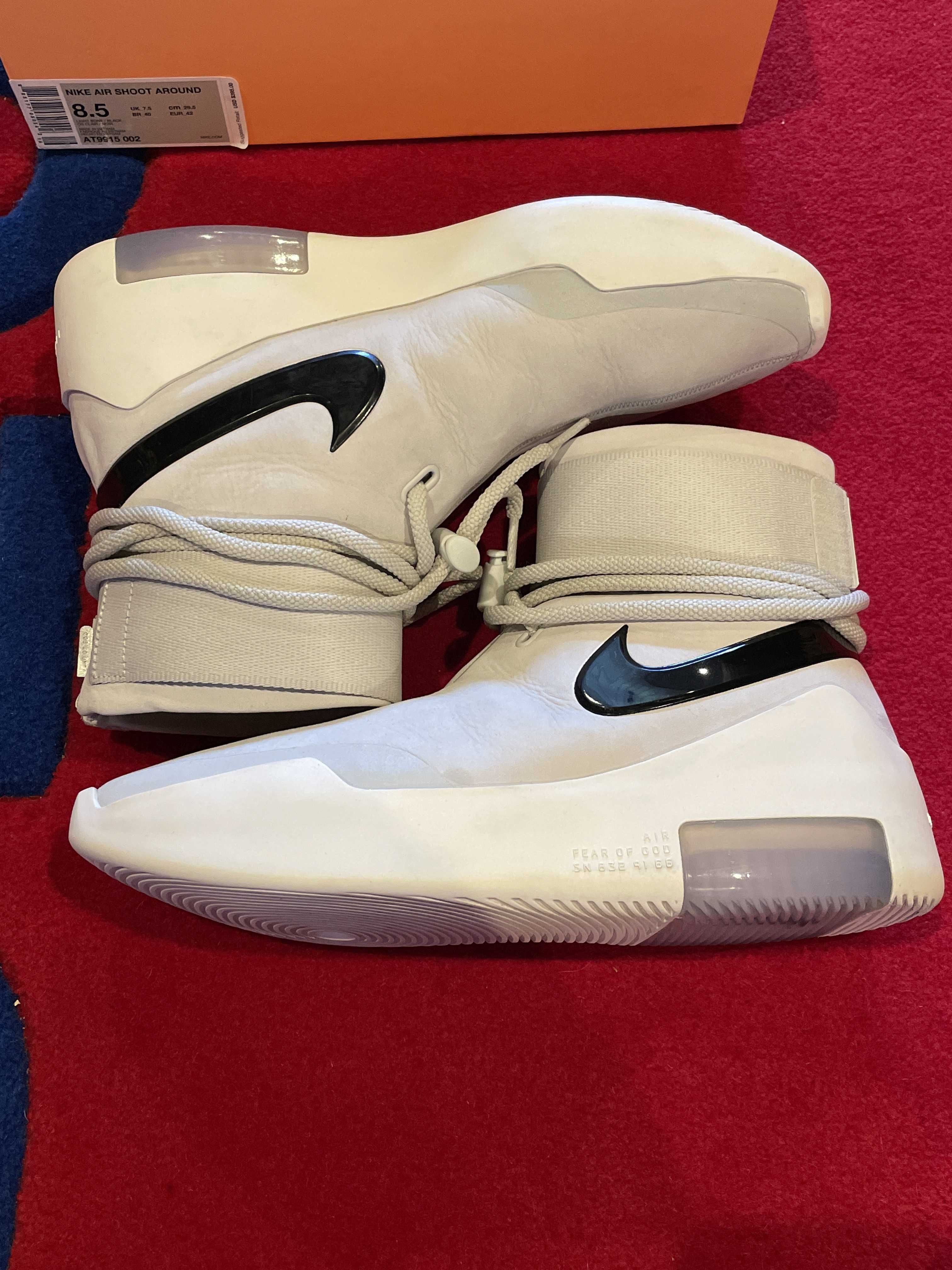 Fear Of God × Nike Air Fear Of God 1 SA "Light Bone Black"