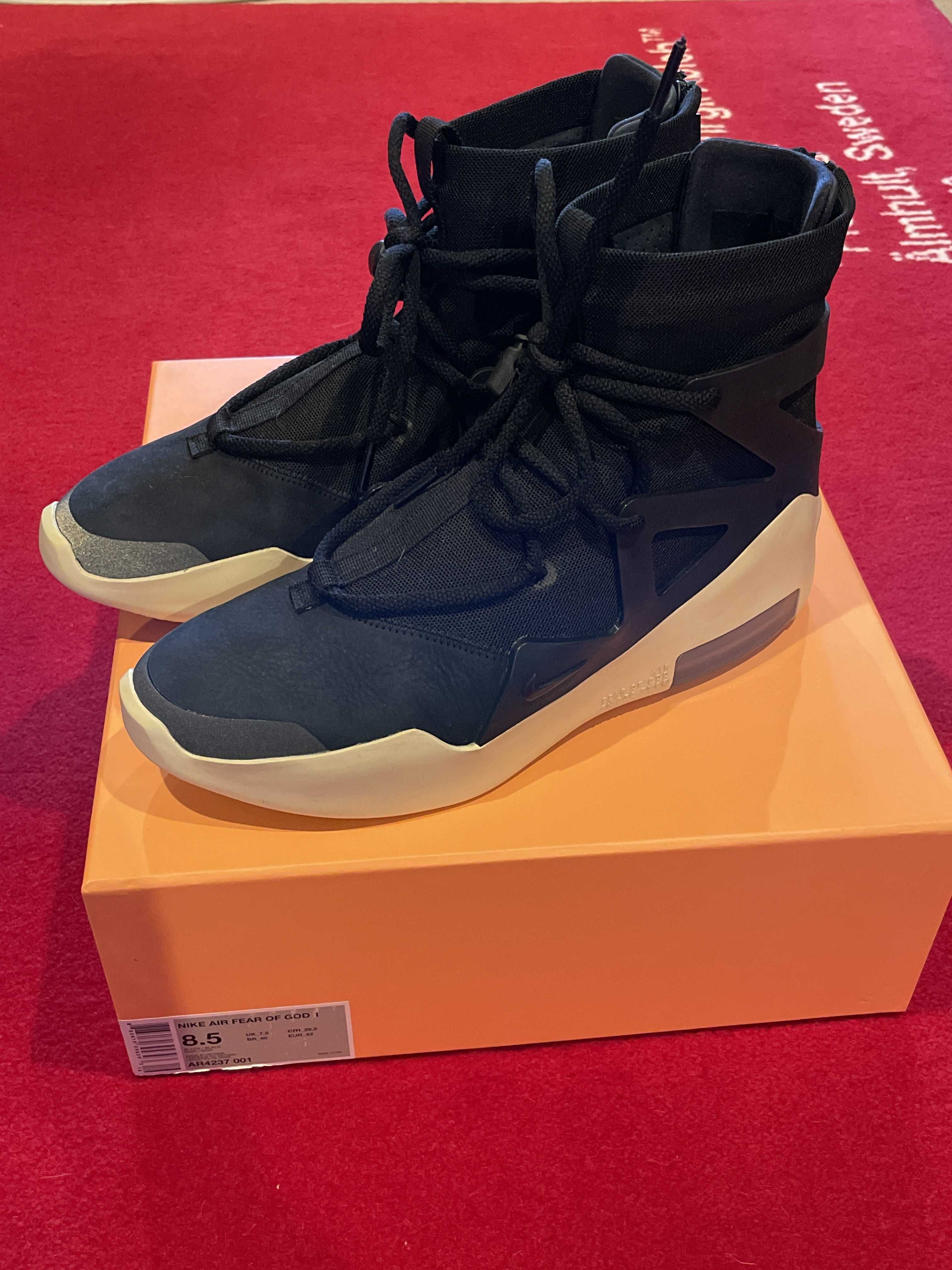 Fear Of God × Nike Air Fear Of God 1 "Black"
