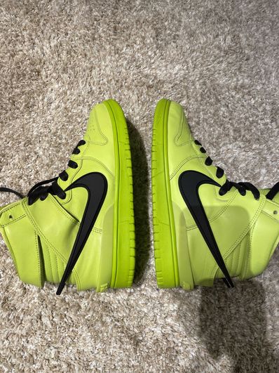 AMBUSH × NIKE DUNK HIGH "FLASH LIME"