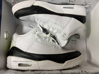 Fragment × Nike Air Jordan 3 "White/Black"
