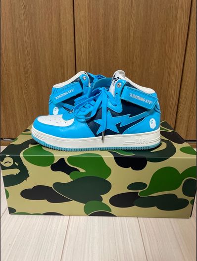 A BATHING APE®︎ BAPE STA Mid "Sax"