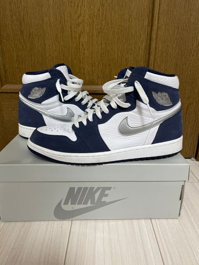 Nike Air Jordan 1 High OG CO.JP "White/Midnight Navy" (2020)(ブリーフケースなし)
