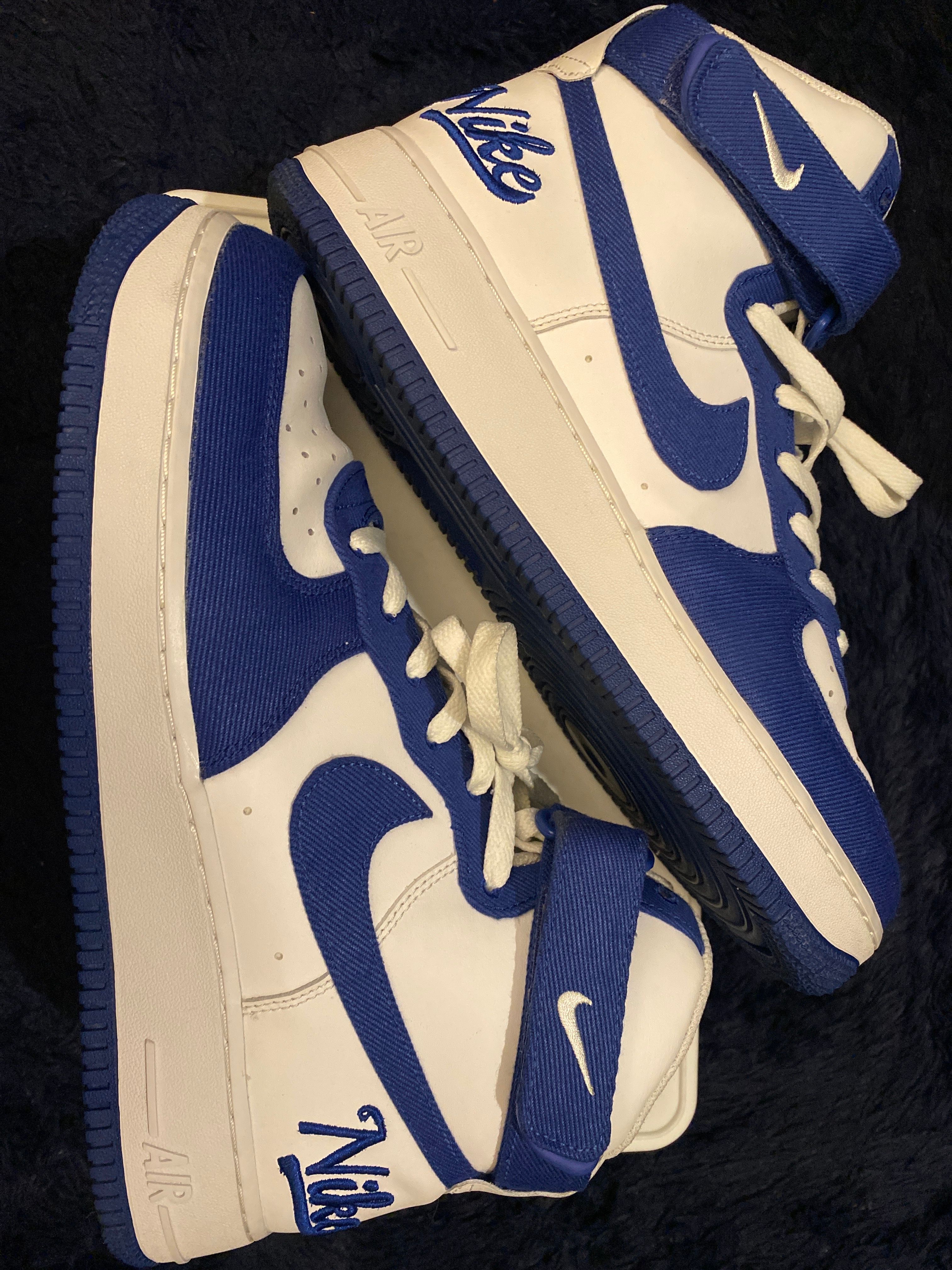 Nike Air Force 1 High EMB "Dodgers"