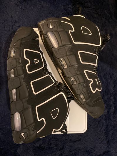 NIKE AIR MORE UPTEMPO "BLACK/WHITE"(2016)