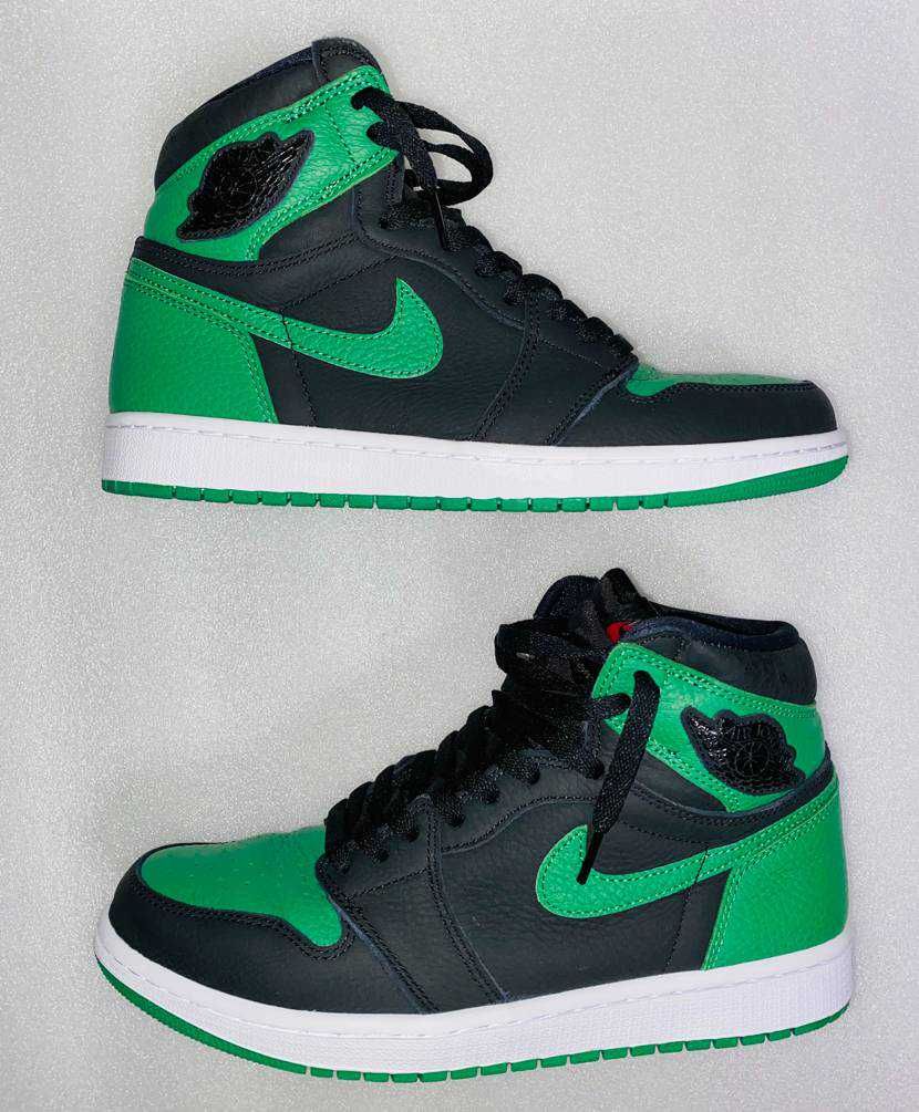 Nike Air Jordan 1 Retro High OG "Black/Pine Green" (2020)      