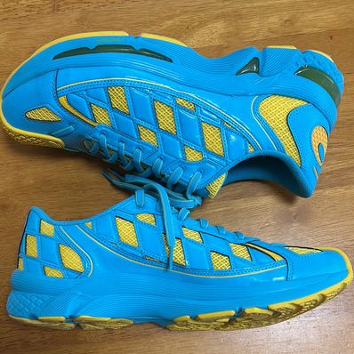 Kiko Kostadinov × Asics Gel-Kiril "Ice Mint/Vibrant Yellow"