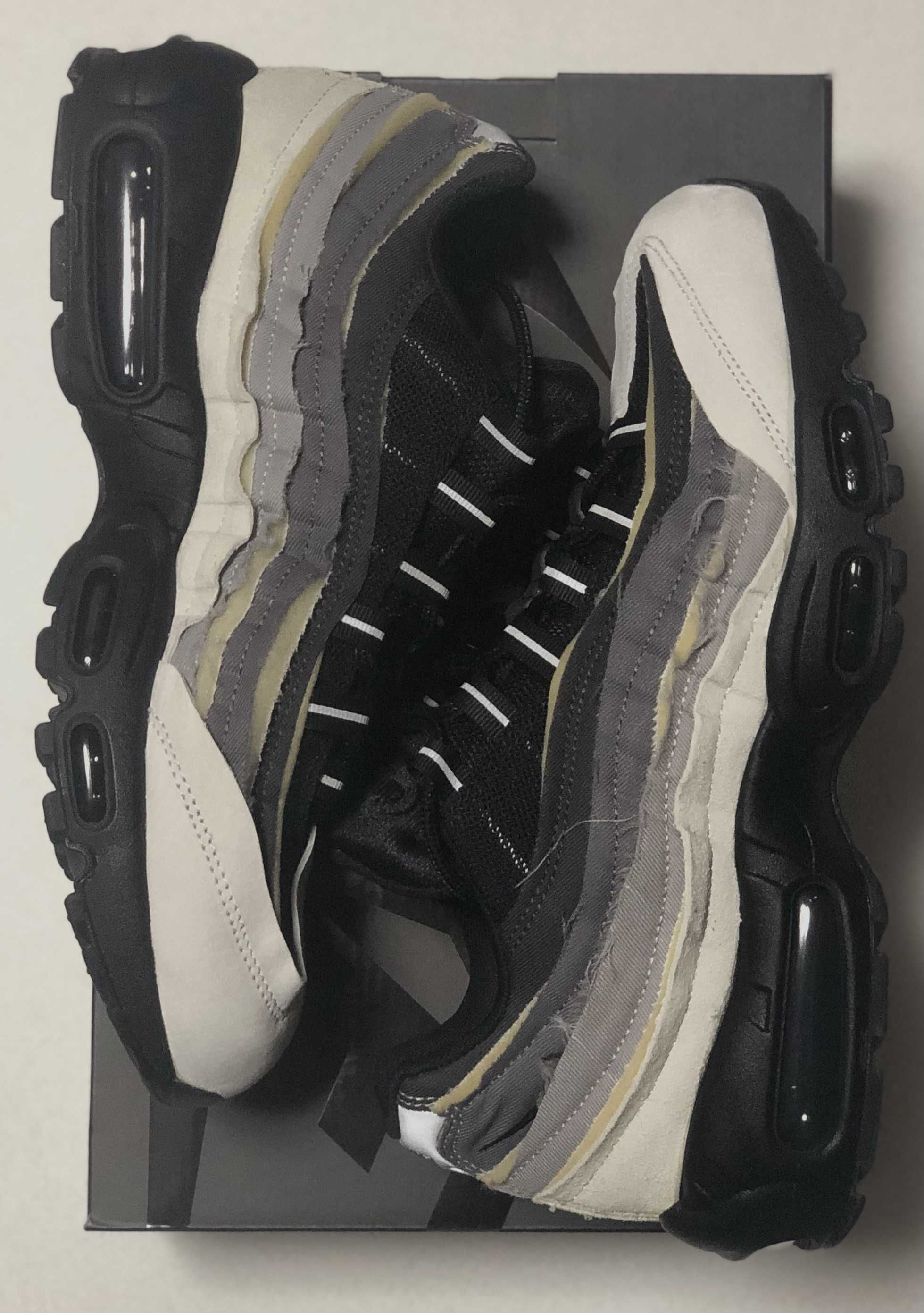 COMME des GARCONS × Nike Air Max 95 "Charcoal"