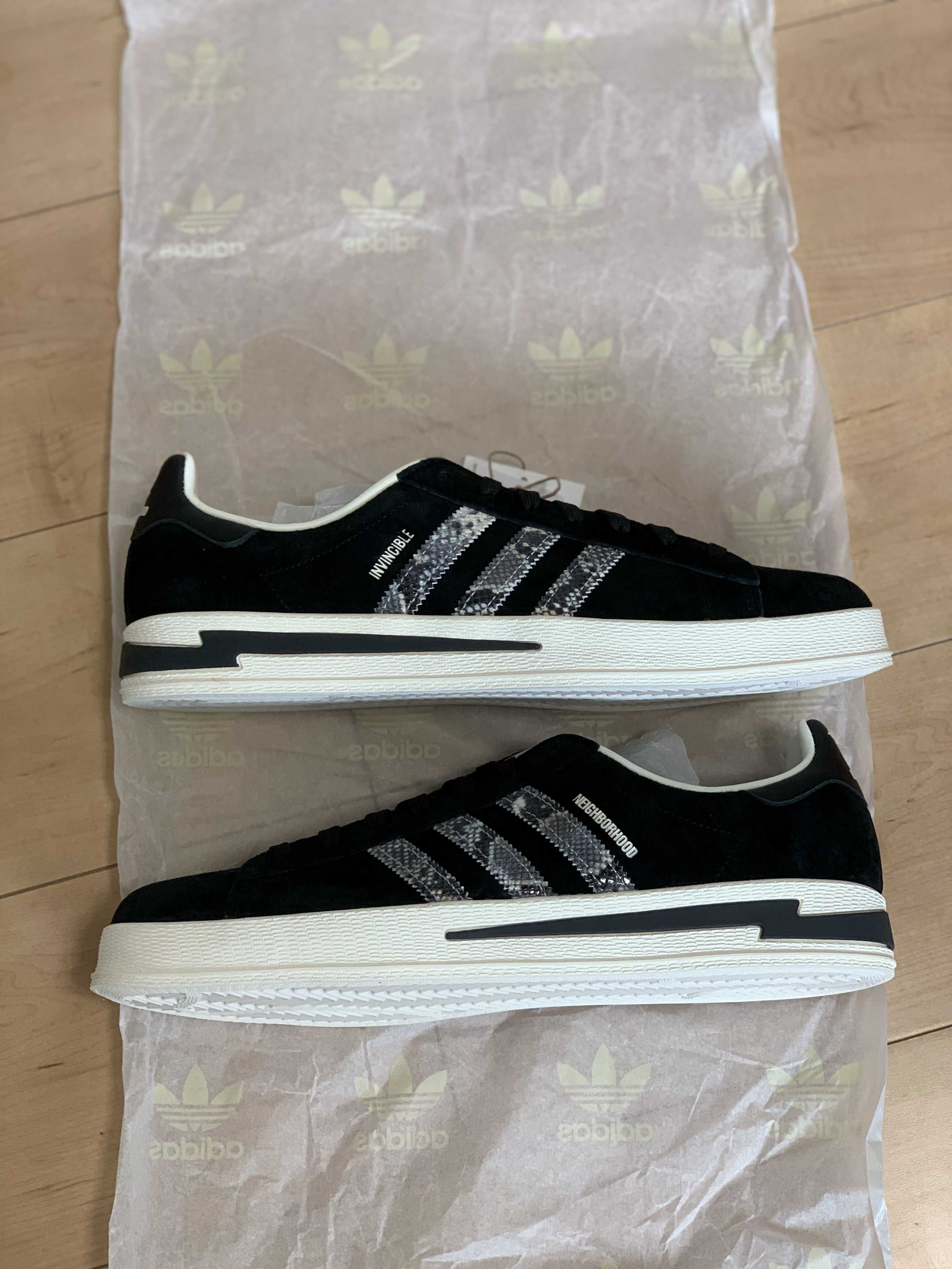 NEIGHBORHOOD × INVINCIBLE x adidas CAMPUS "Black"