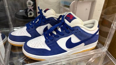 Nike SB Dunk Low "Los Angeles Dodgers/Deep Royal Blue"