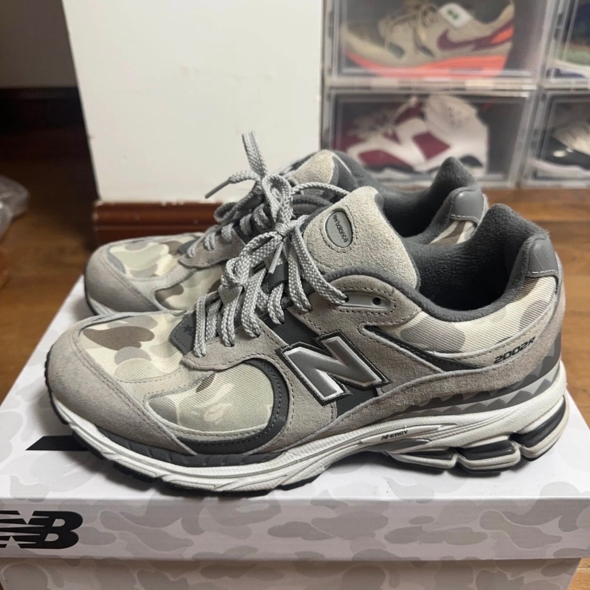 A BATHING APE × New Balance 2002R "Gray"