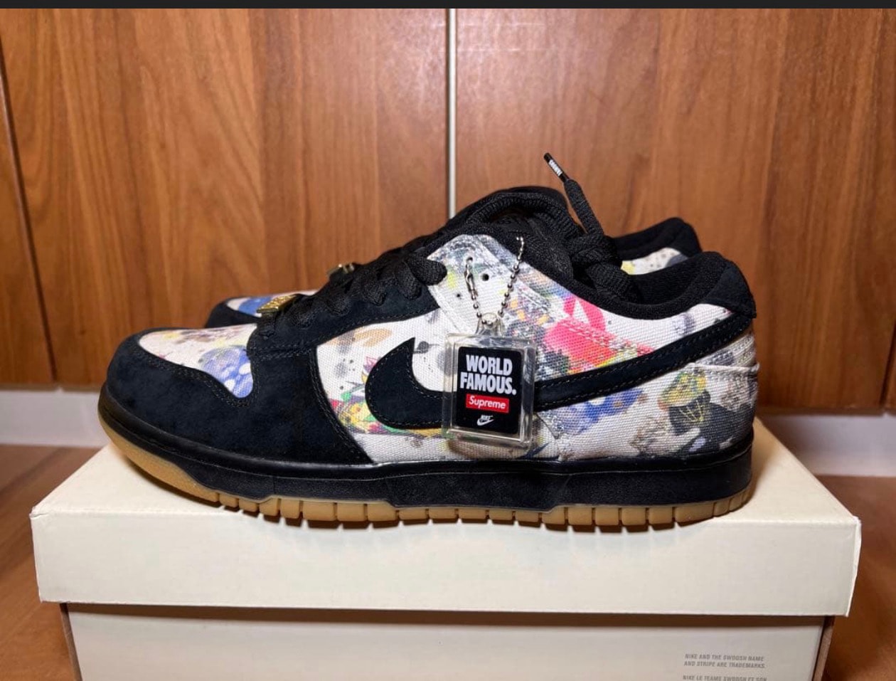 Supreme × Nike SB Dunk Low "Rammellzee"