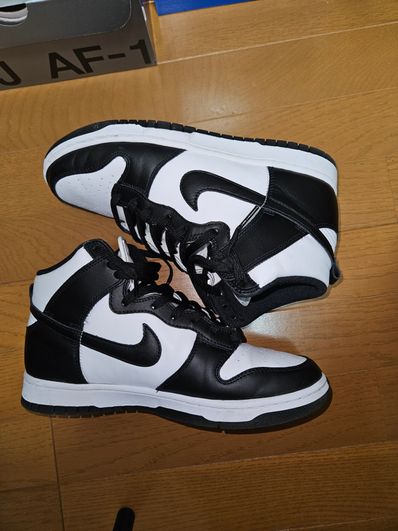 Nike Dunk High "Black and White"