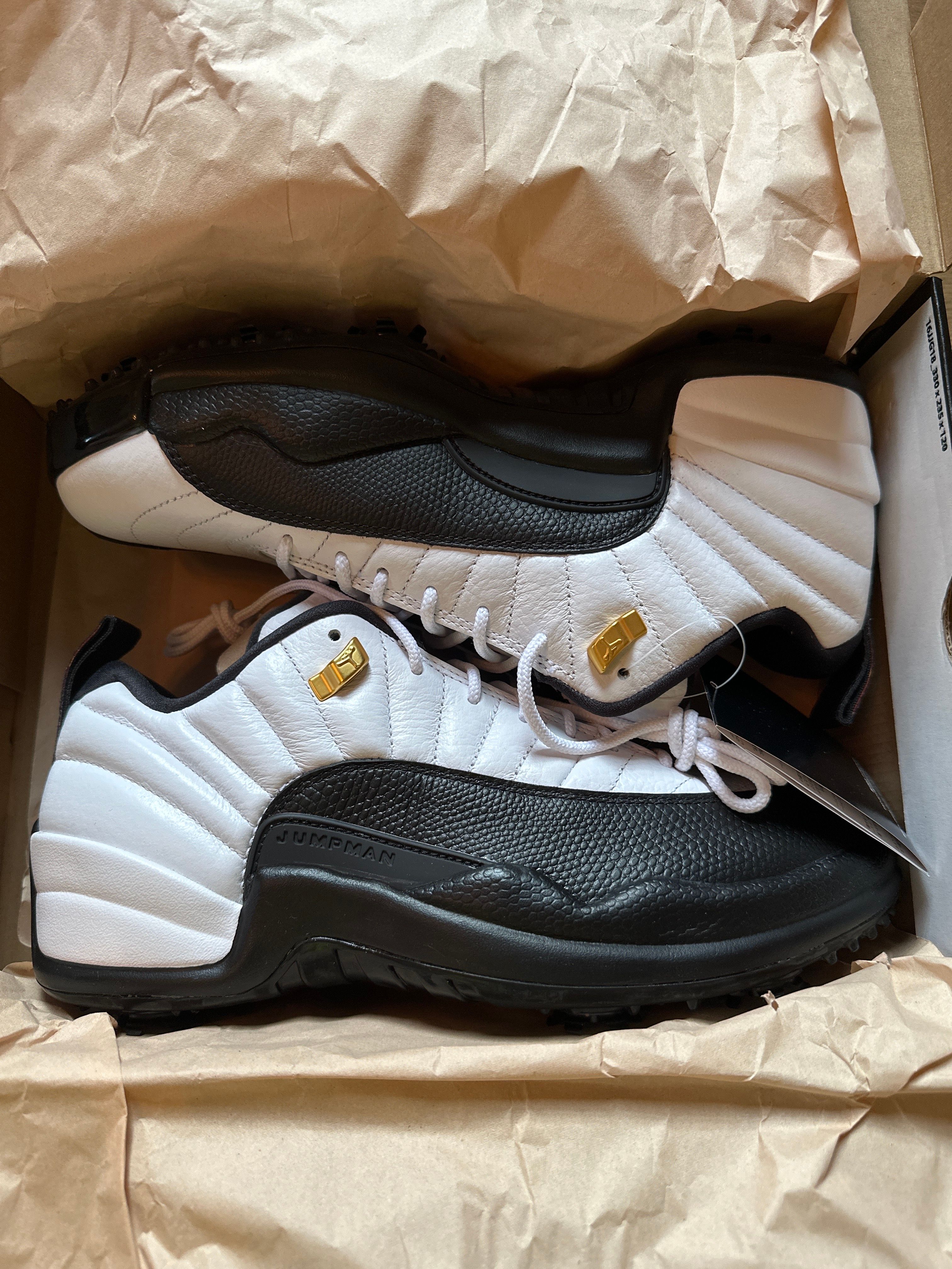 Nike Air Jordan 12 Low Golf "Taxi"
