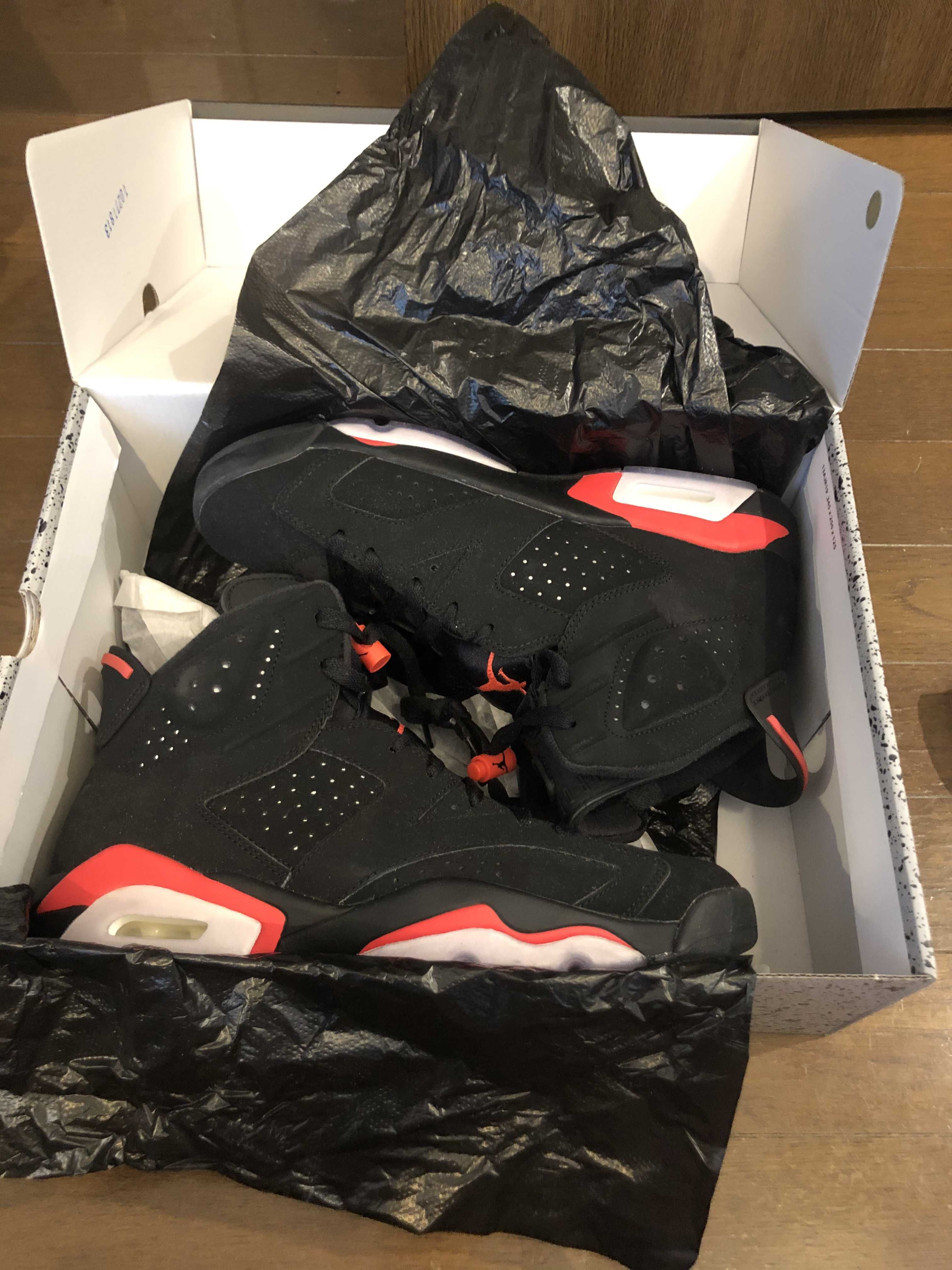 Nike Air Jordan 6 Retro OG "Black/Infrared"