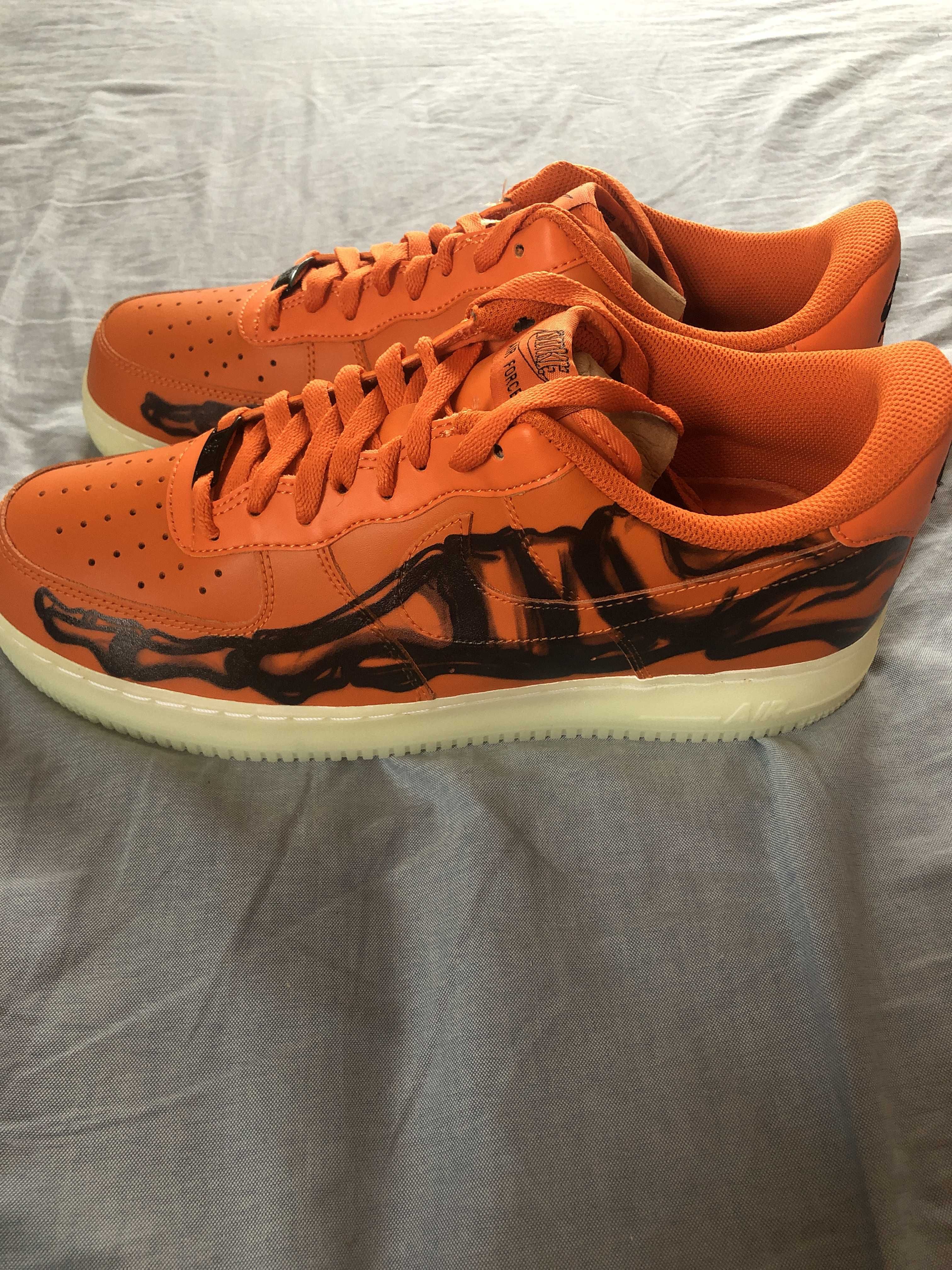 Nike Air Force 1 Low "Orange Skelton"