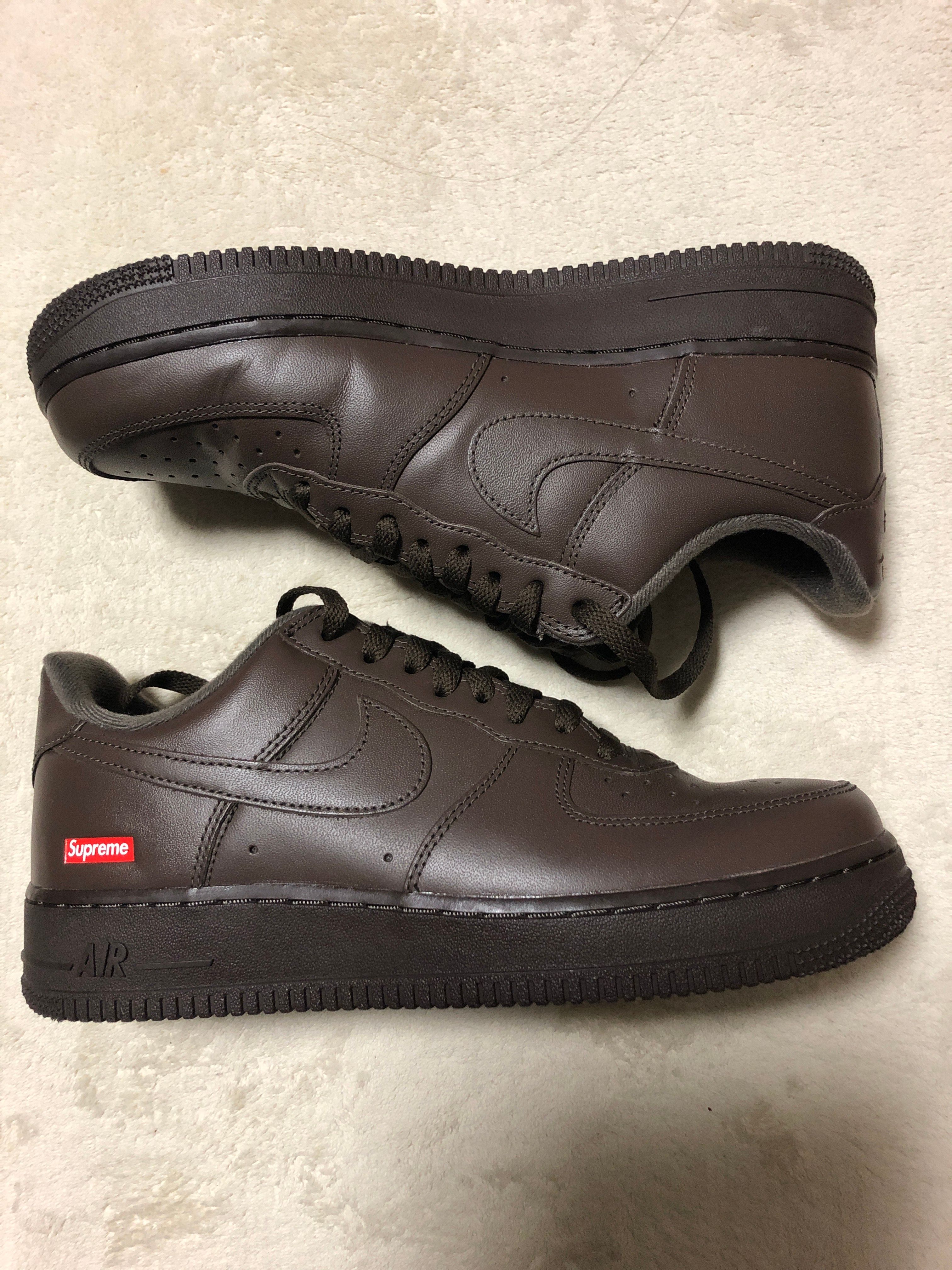 Supreme × Nike Air Force 1 Low "Baroque Brown"