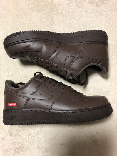 Supreme × Nike Air Force 1 Low "Baroque Brown"