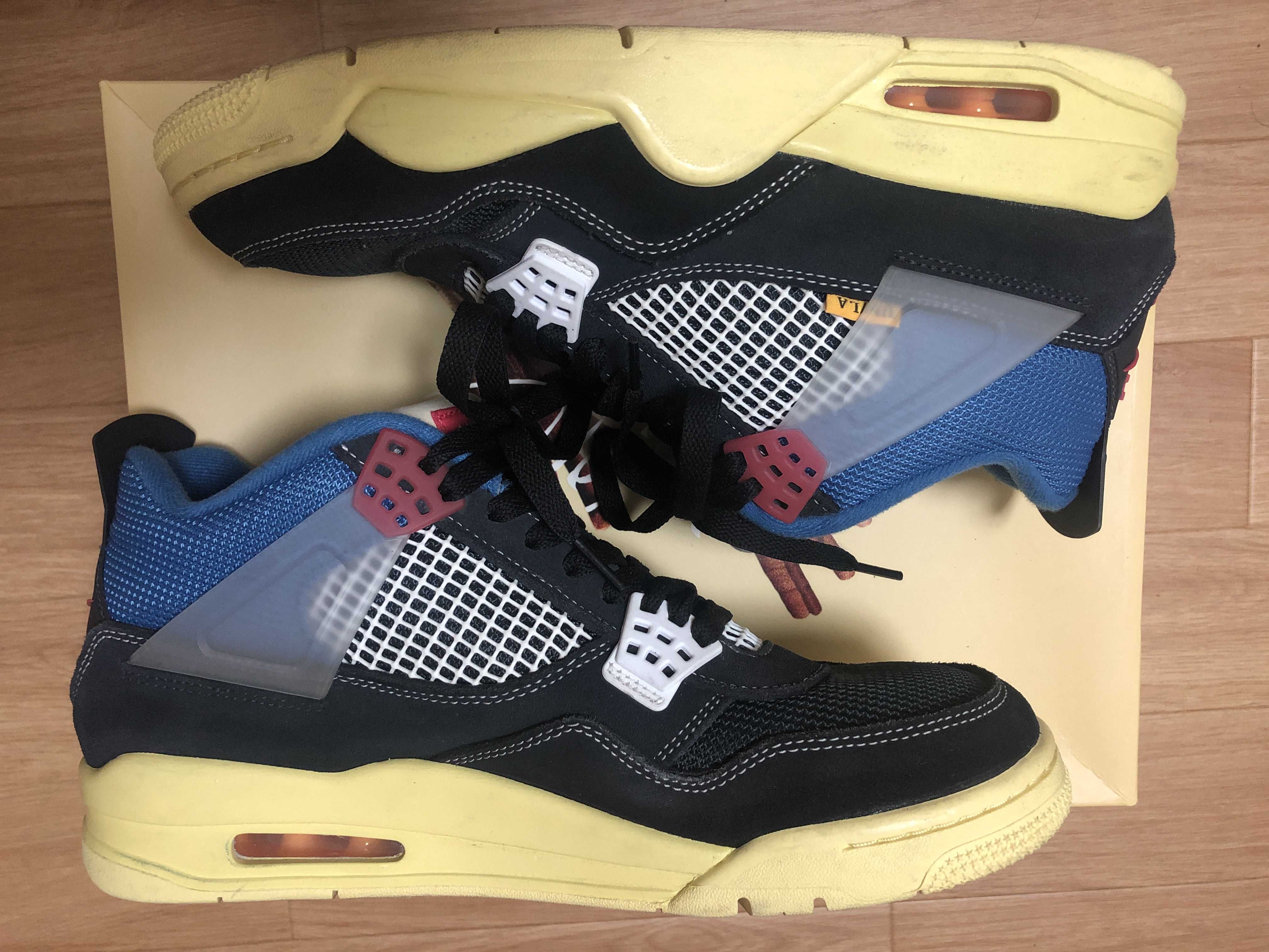 UNION × NIKE AIR JORDAN 4 "OFF NOIR"