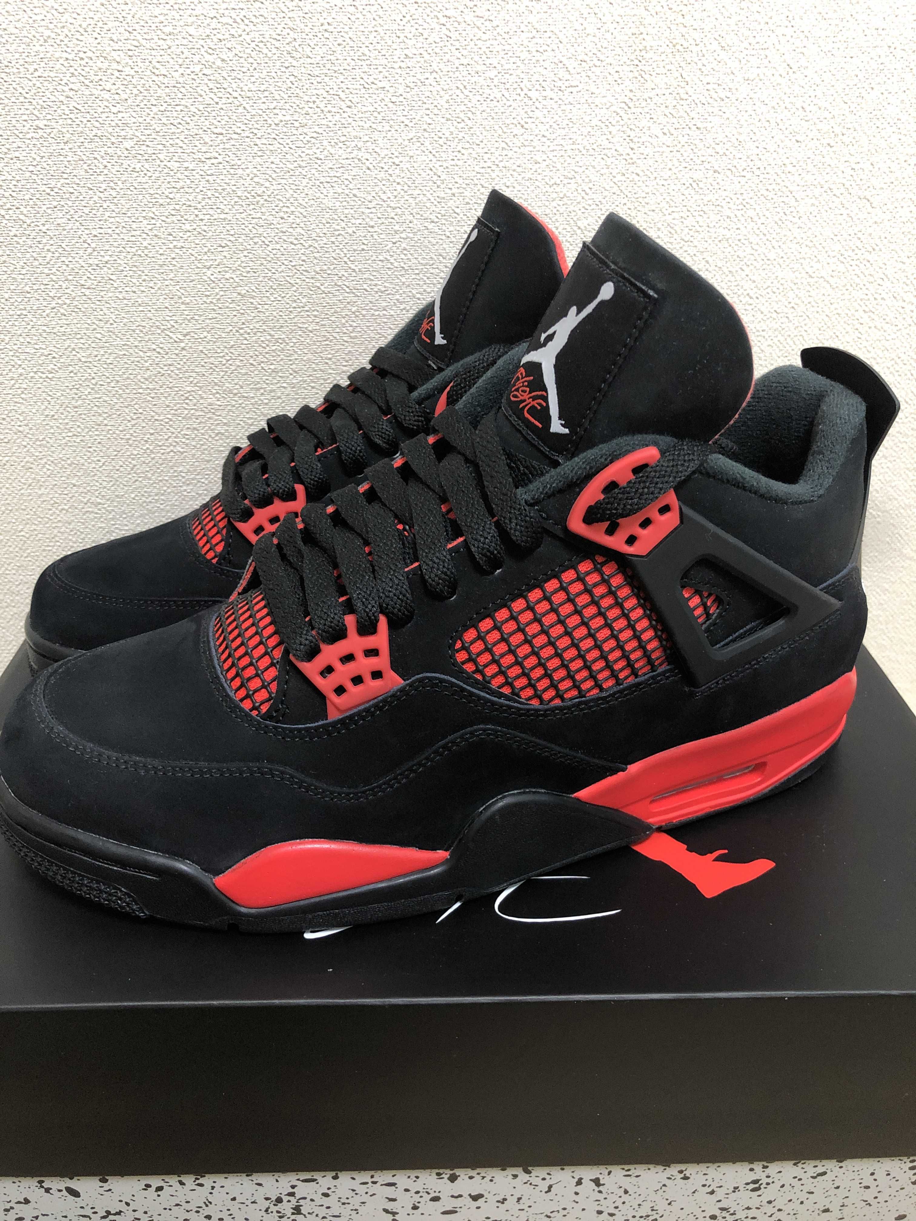 Nike Air Jordan 4 "Red Thunder/Crimson"
