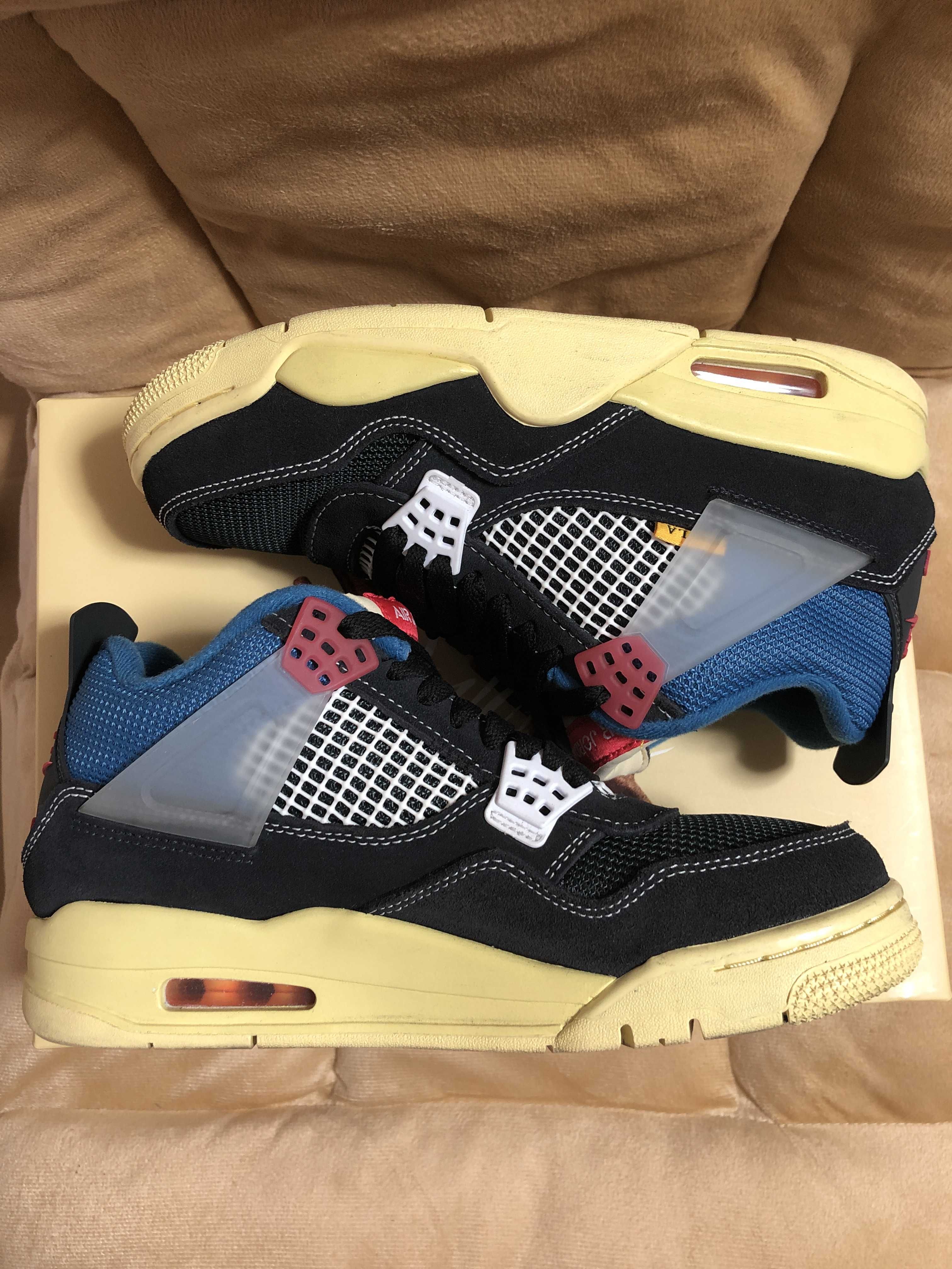 UNION × Nike Air Jordan 4 "Off Noir"