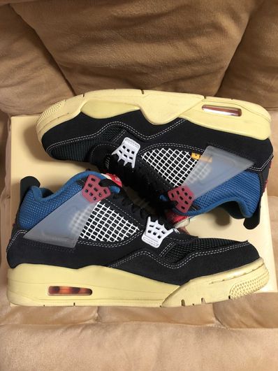 UNION × Nike Air Jordan 4 "Off Noir"