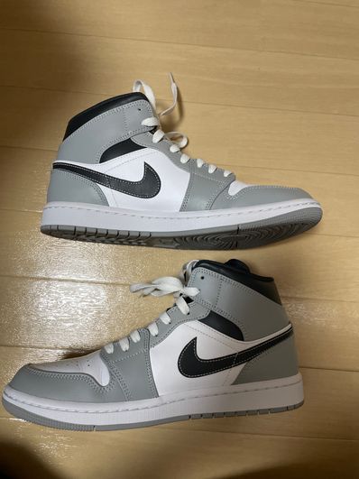 Nike Air Jordan 1 Mid "Grey White/Anthracite"