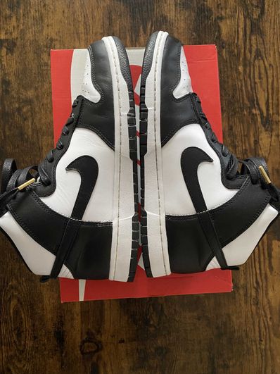 Nike Dunk High "Black and White"