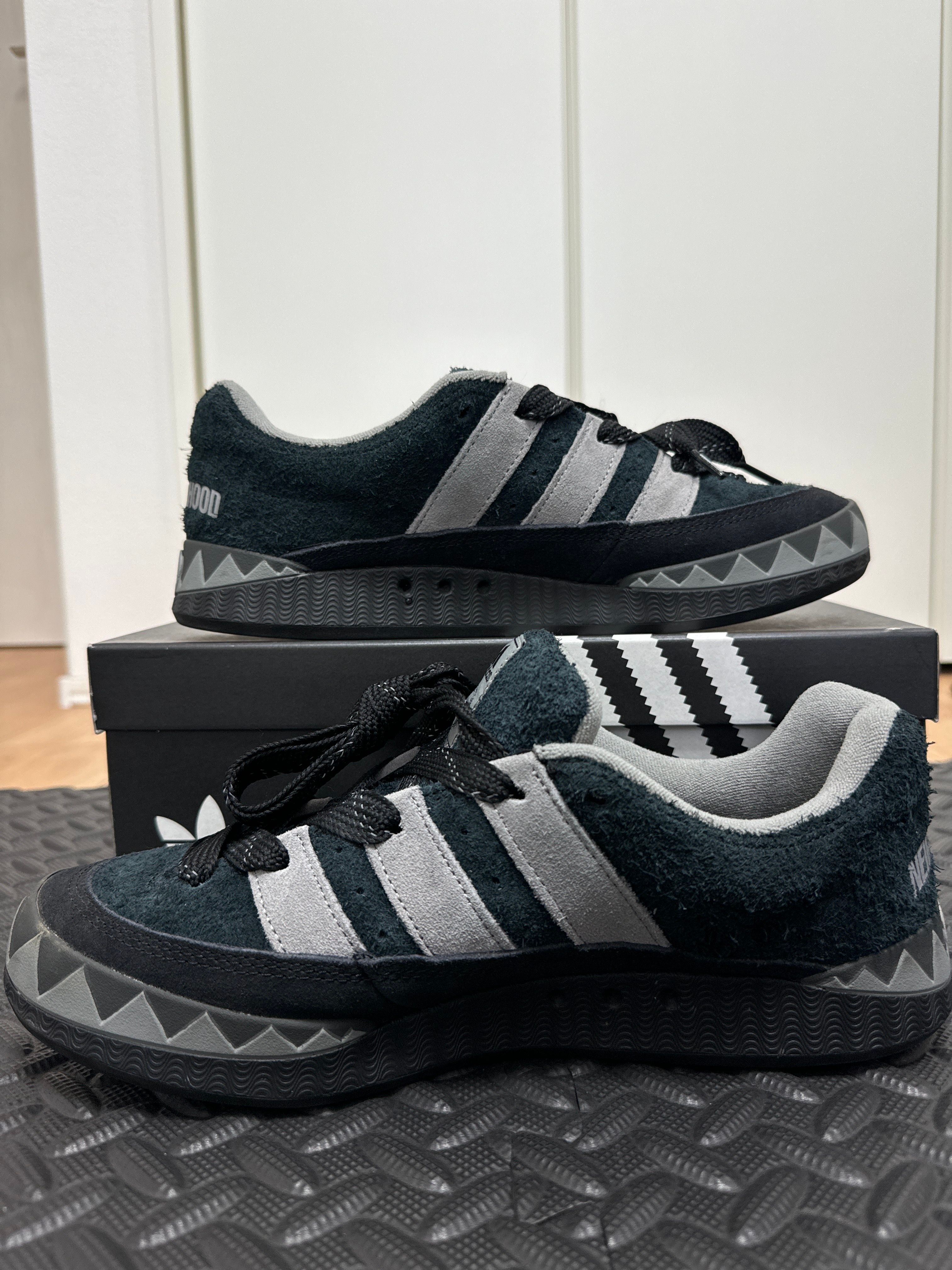 NEIGHBORHOOD × adidas Adimatic "Core Black/Solid Gray"