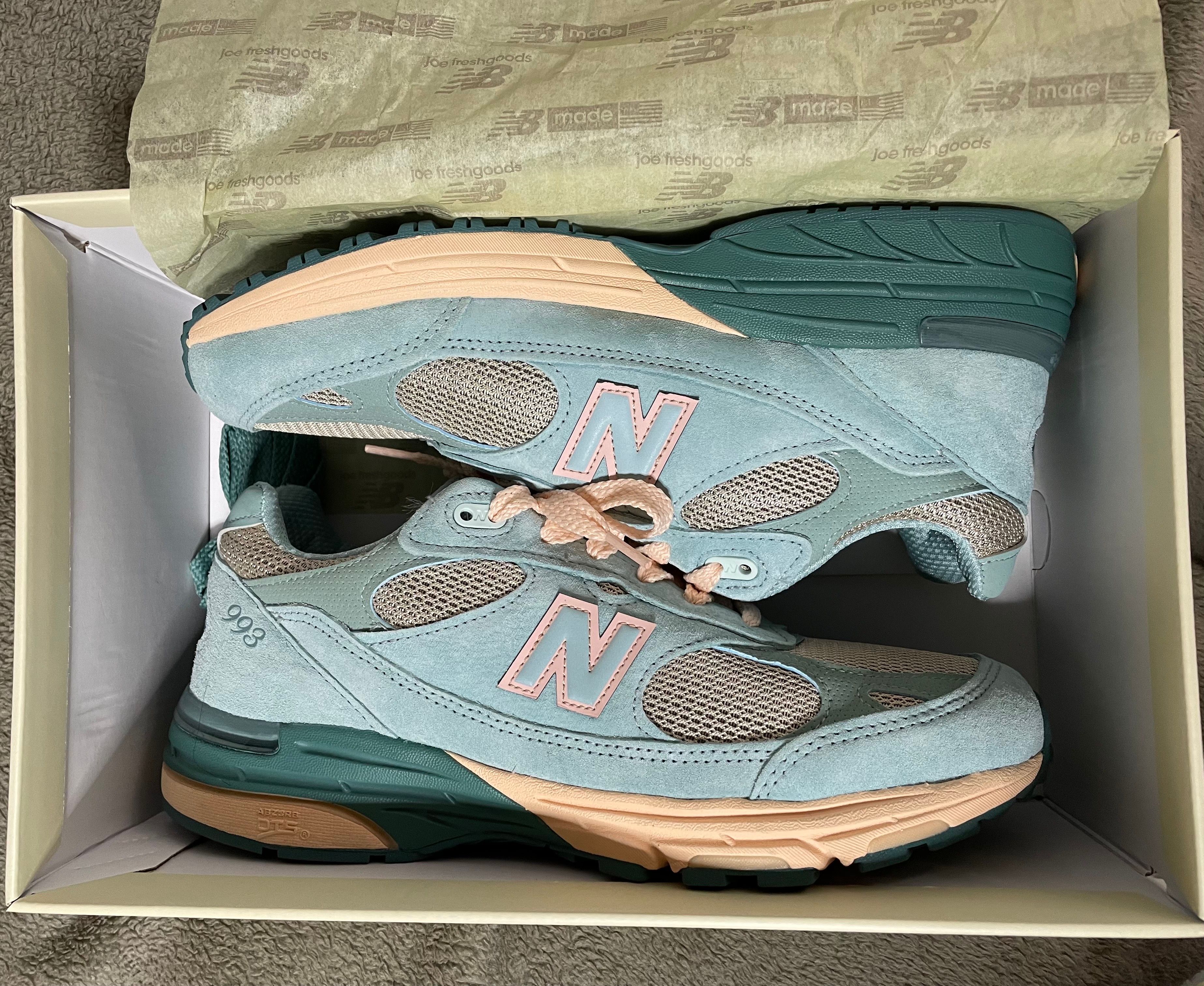 Joe Freshgoods × New Balance 993 Performance Art "Arctic Blue"