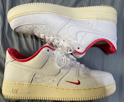 KITH × Nike Air Force 1 Low "White/Red"
