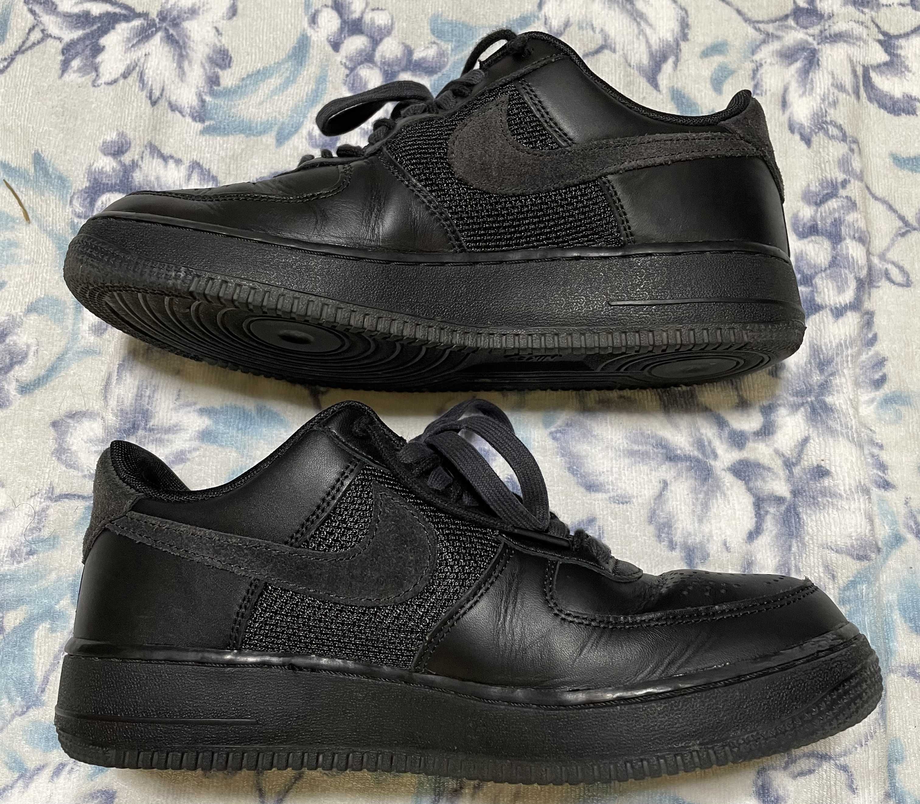 Slam Jam × Nike Air Force 1 Low "Black and Off Noir"