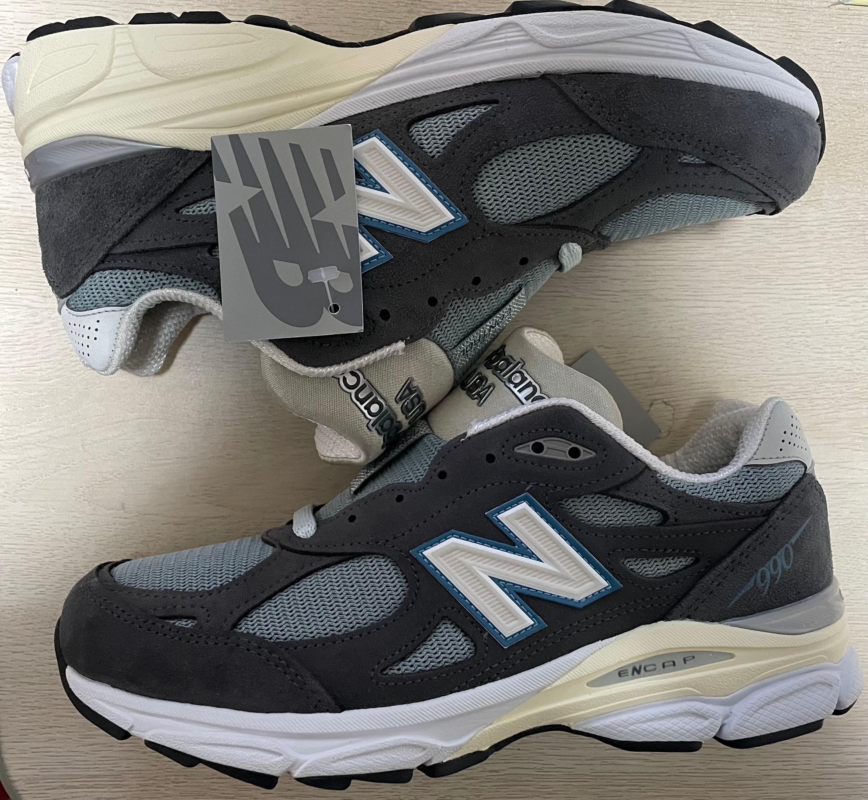 KITH × New Balance 990V3 "Steel Blue"