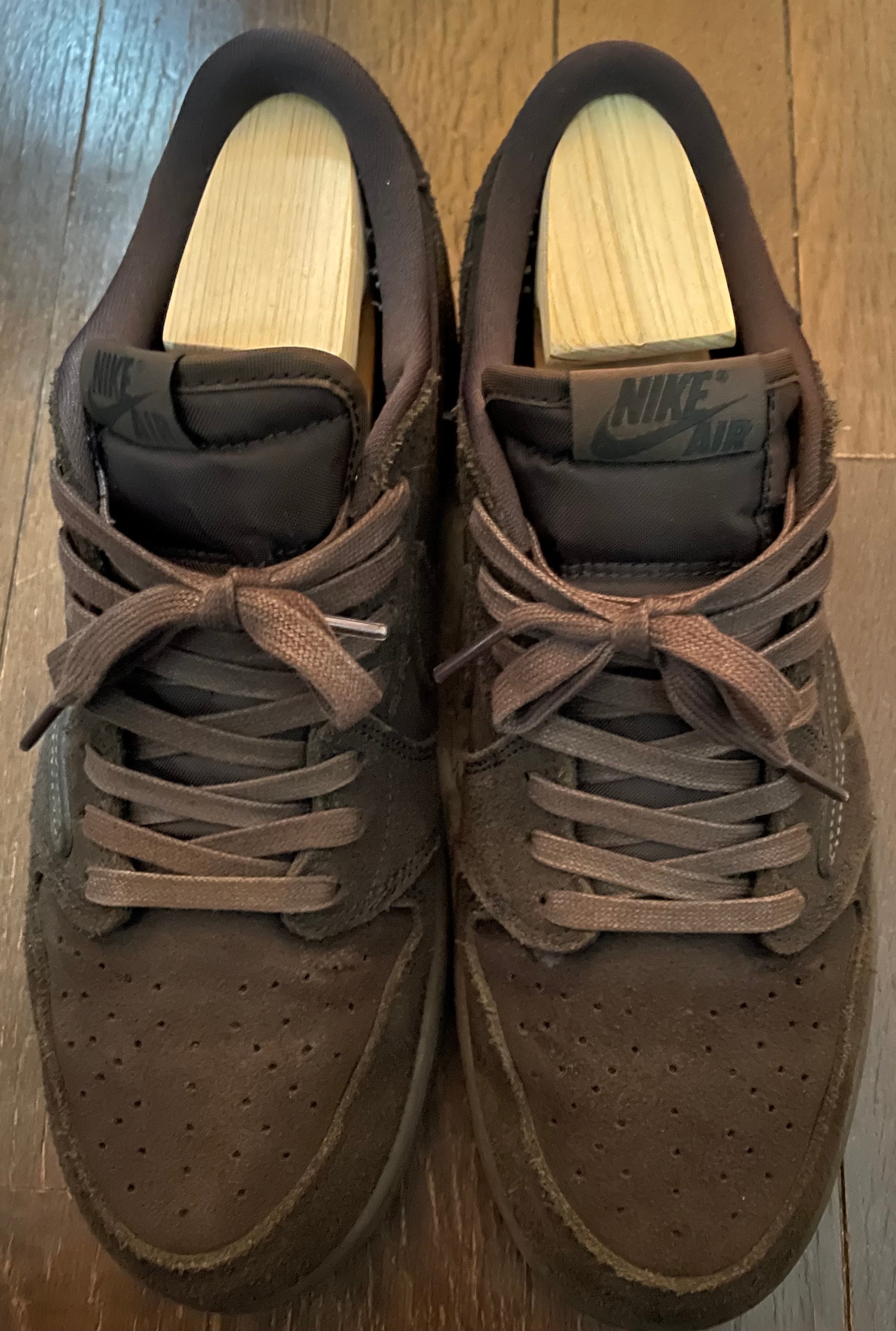 Travis Scott × Nike Air Jordan 1 Low OG SP "Velvet Brown and Dark Mocha"
