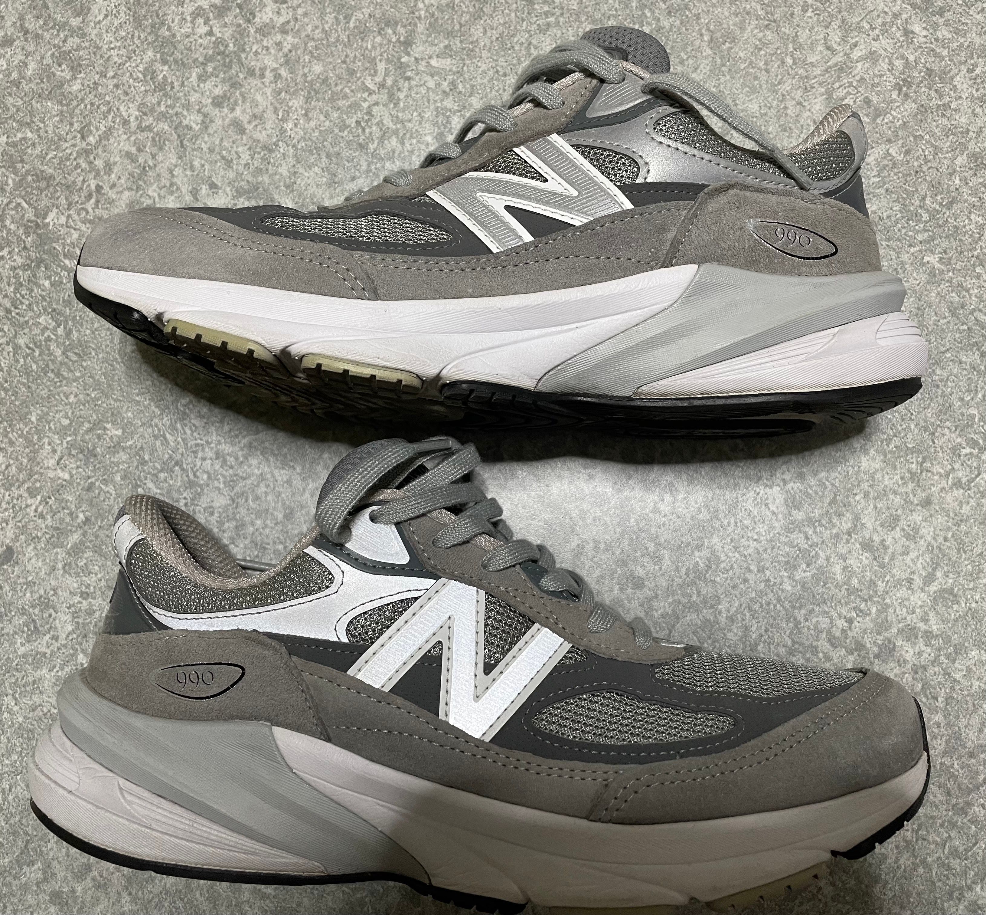 New Balance 990V6 "Gray" (Heel Logo NB)