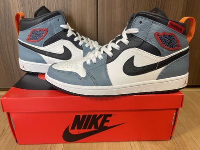 FACETASM × Nike Air Jordan 1 Mid "White/Navy"
