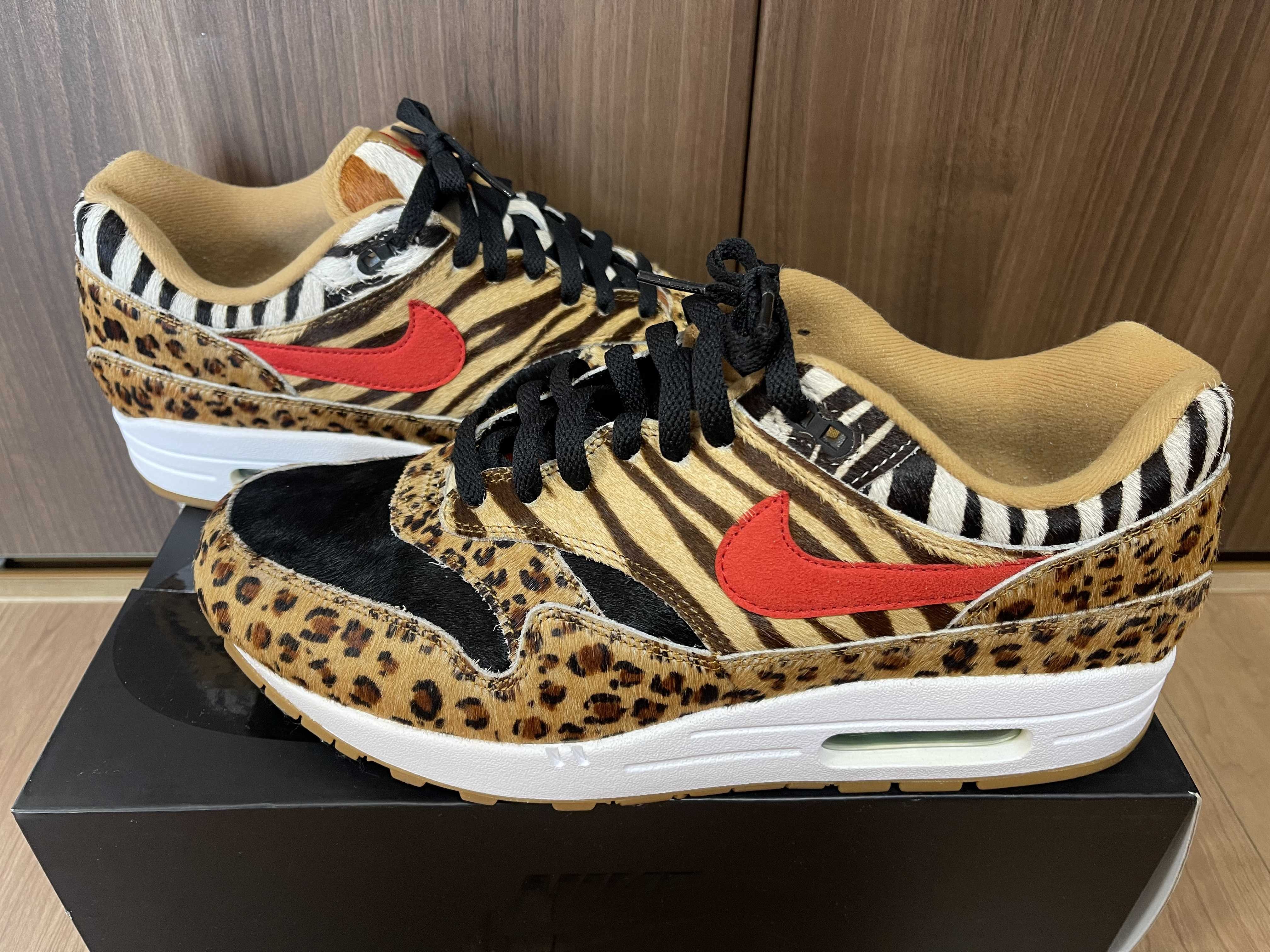 atmos × Nike Air Max 1 DLX "Animal Pack/Safari"