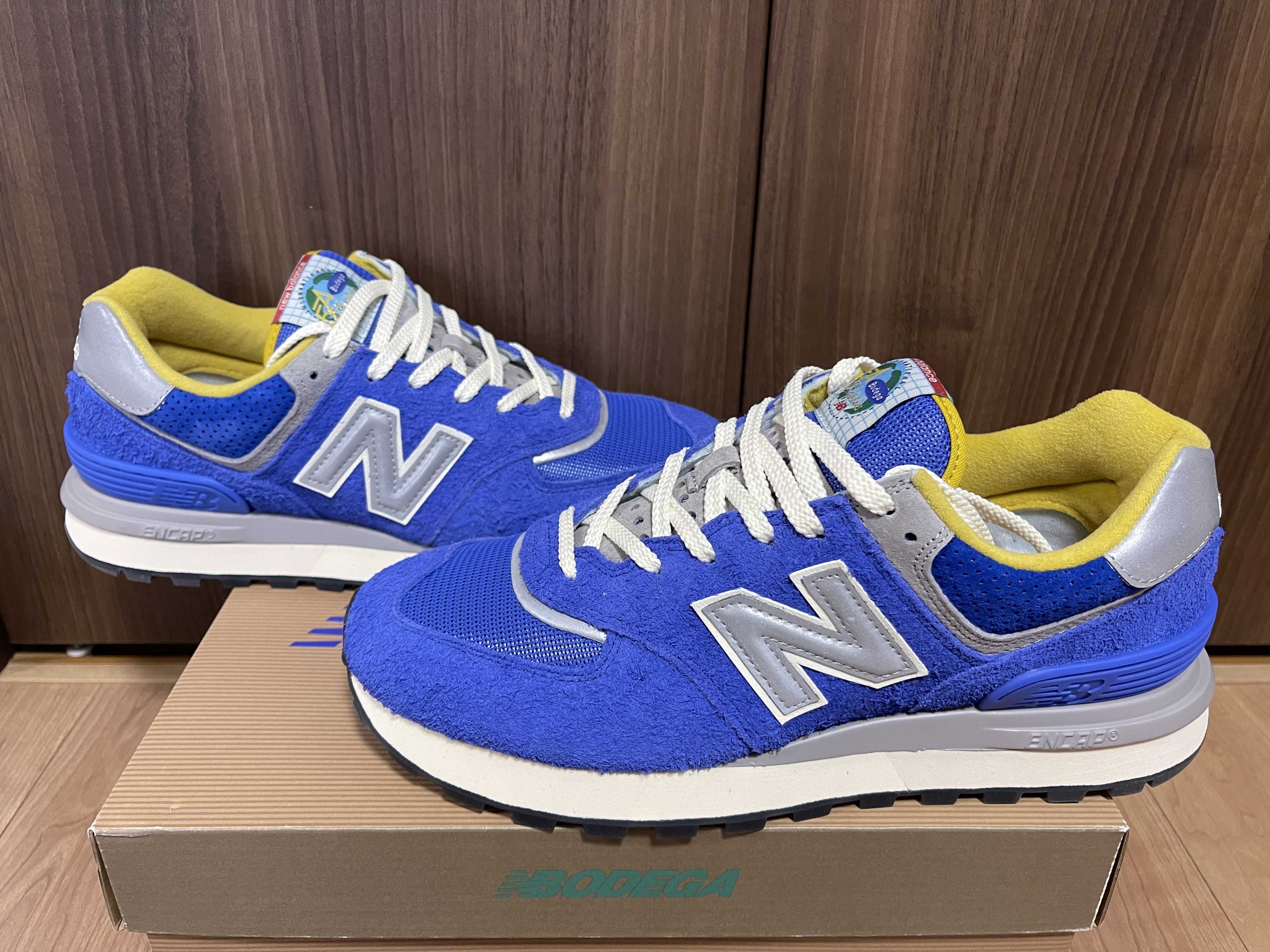 Bodega × New Balance 574 Legacy "Blue"