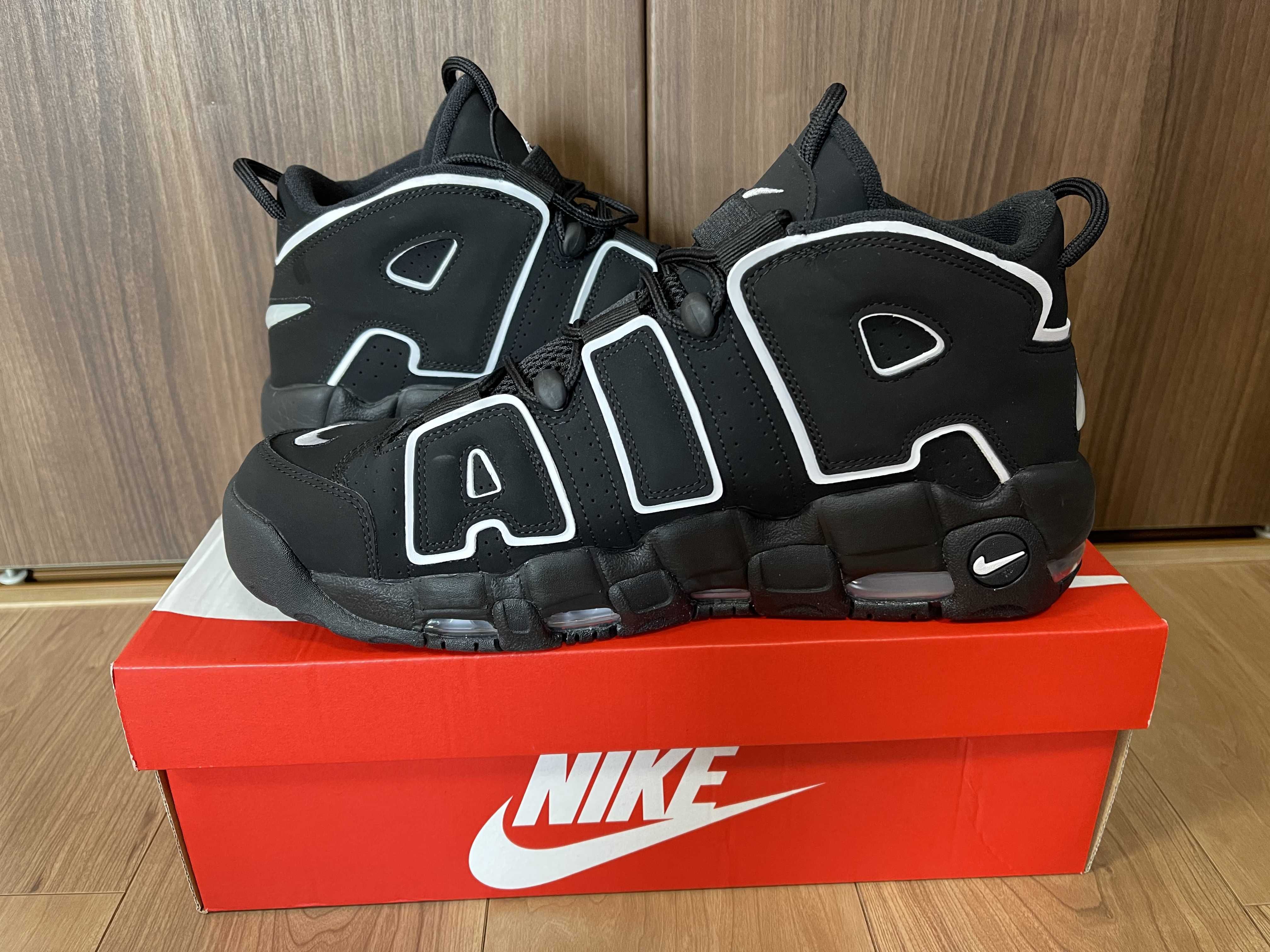 Nike Air More Uptempo "Black/White"(2020)