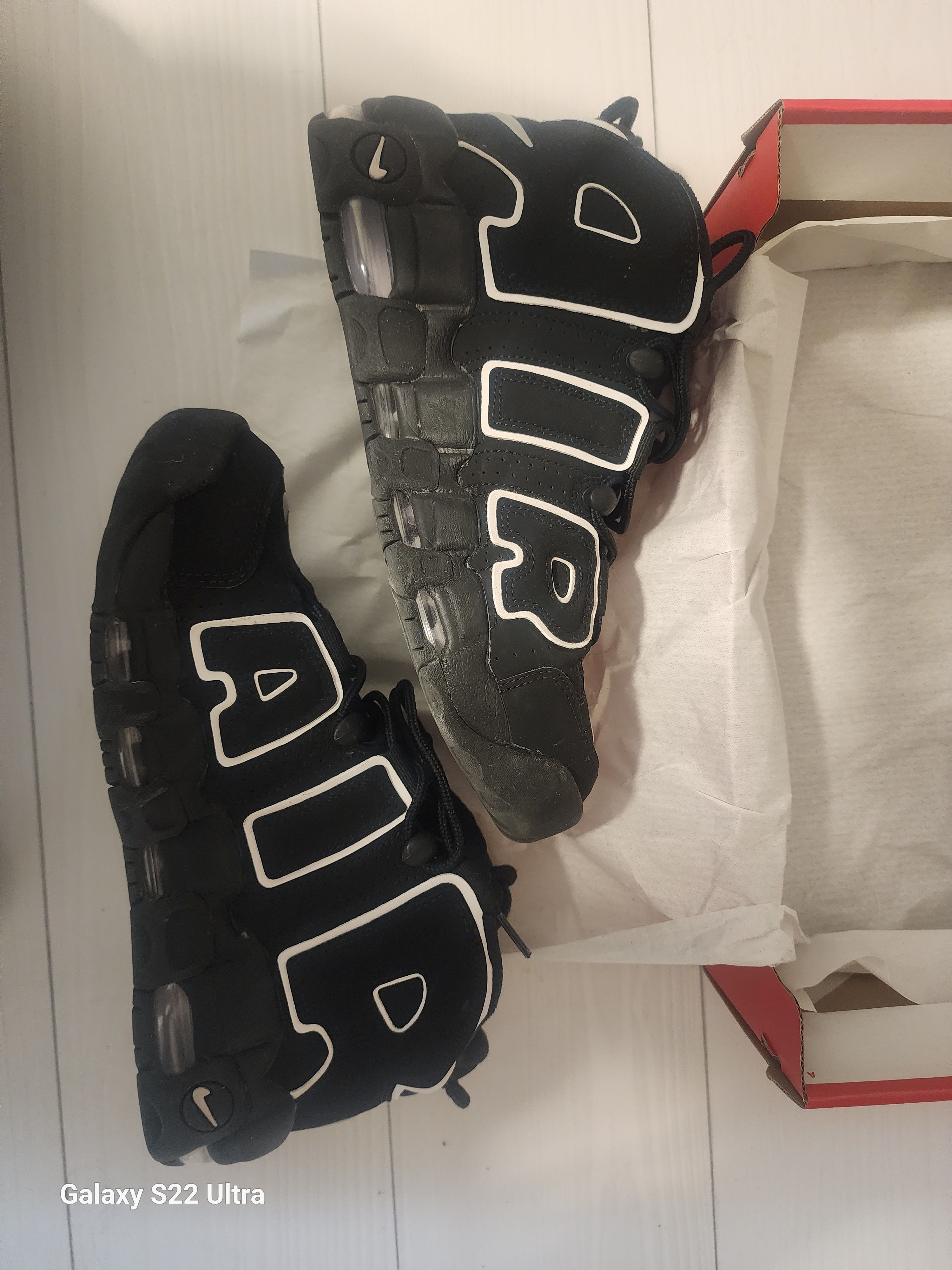 Nike Air More Uptempo "Black/White"(2020)