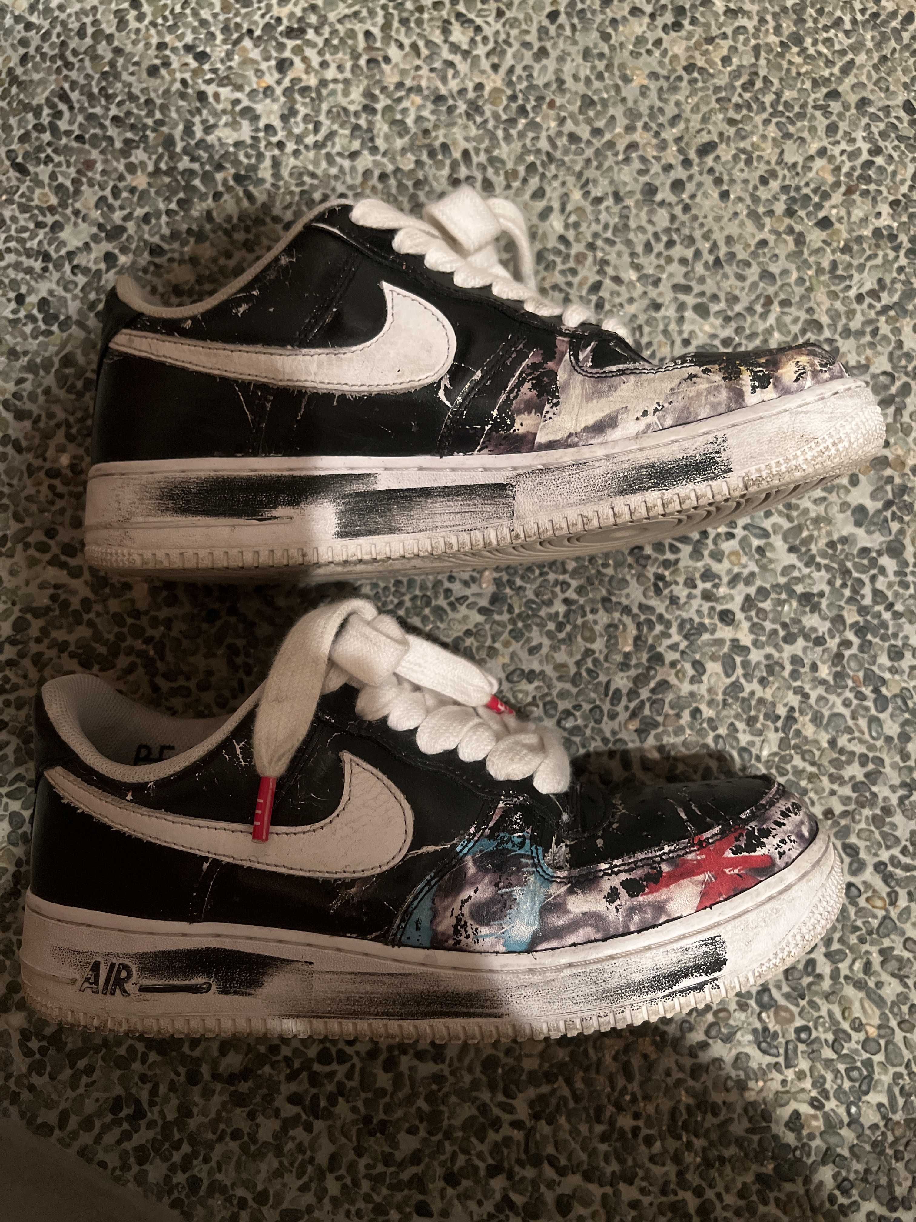 PEACEMINUSONE × Nike Air Force 1 Low Para Noise "Black" / G-DRAGON