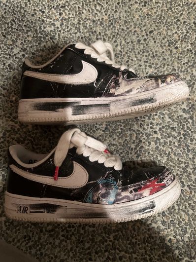 PEACEMINUSONE × Nike Air Force 1 Low Para Noise "Black" / G-DRAGON