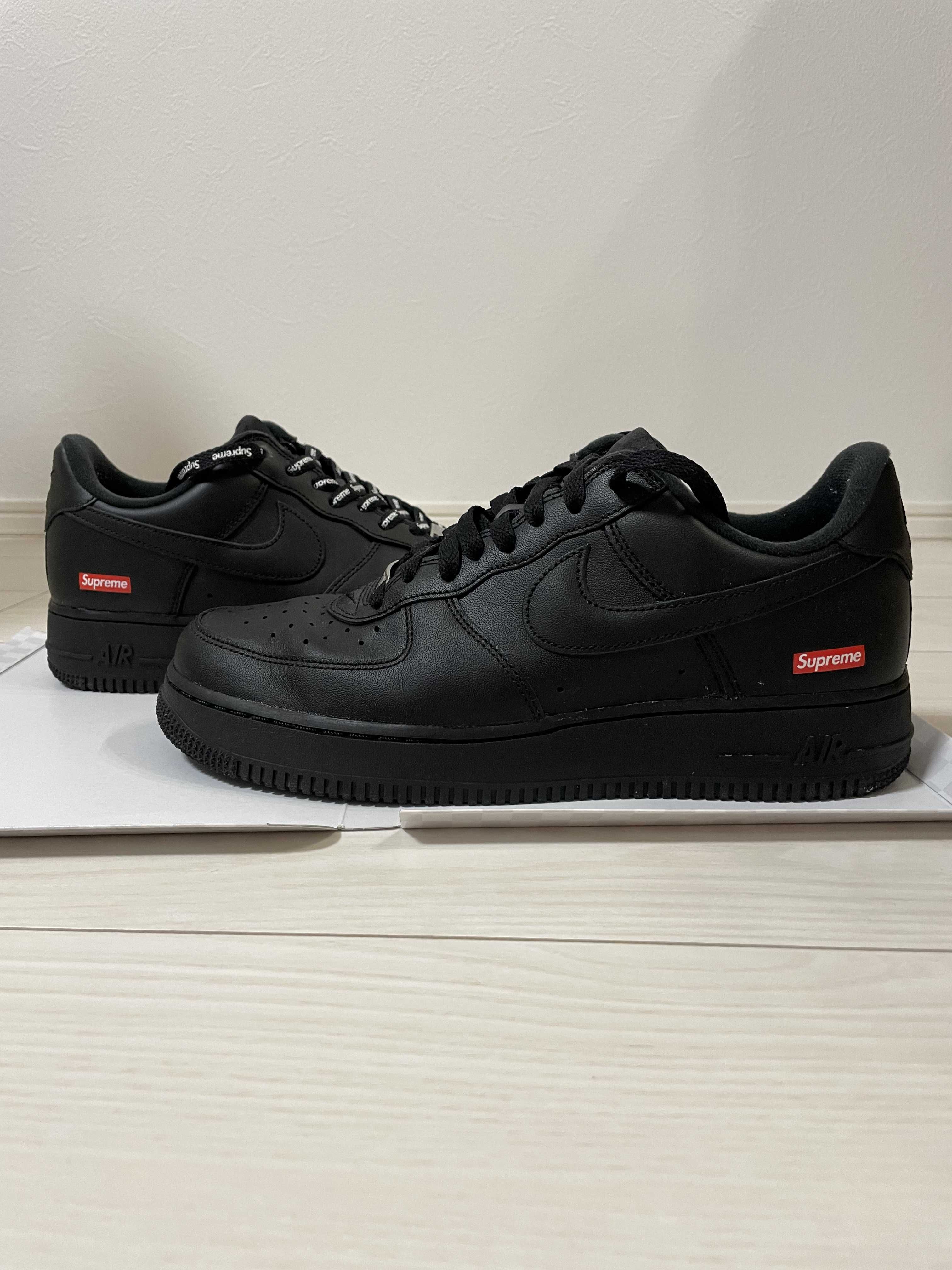 Supreme × Nike Air Force 1 Low "Black"