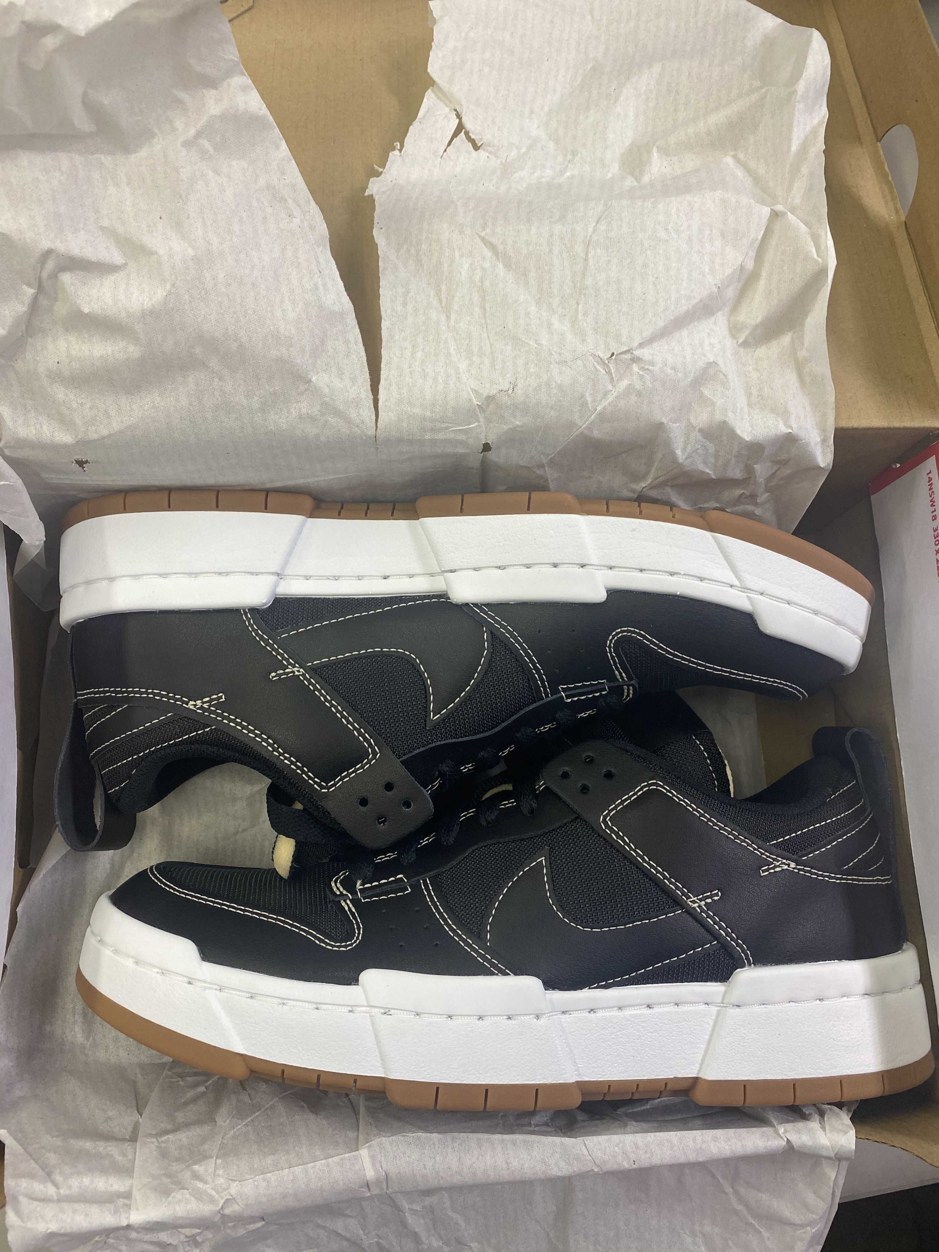 NIKE Women's DUNK LOW DISRUPT ”BLACK GUM”