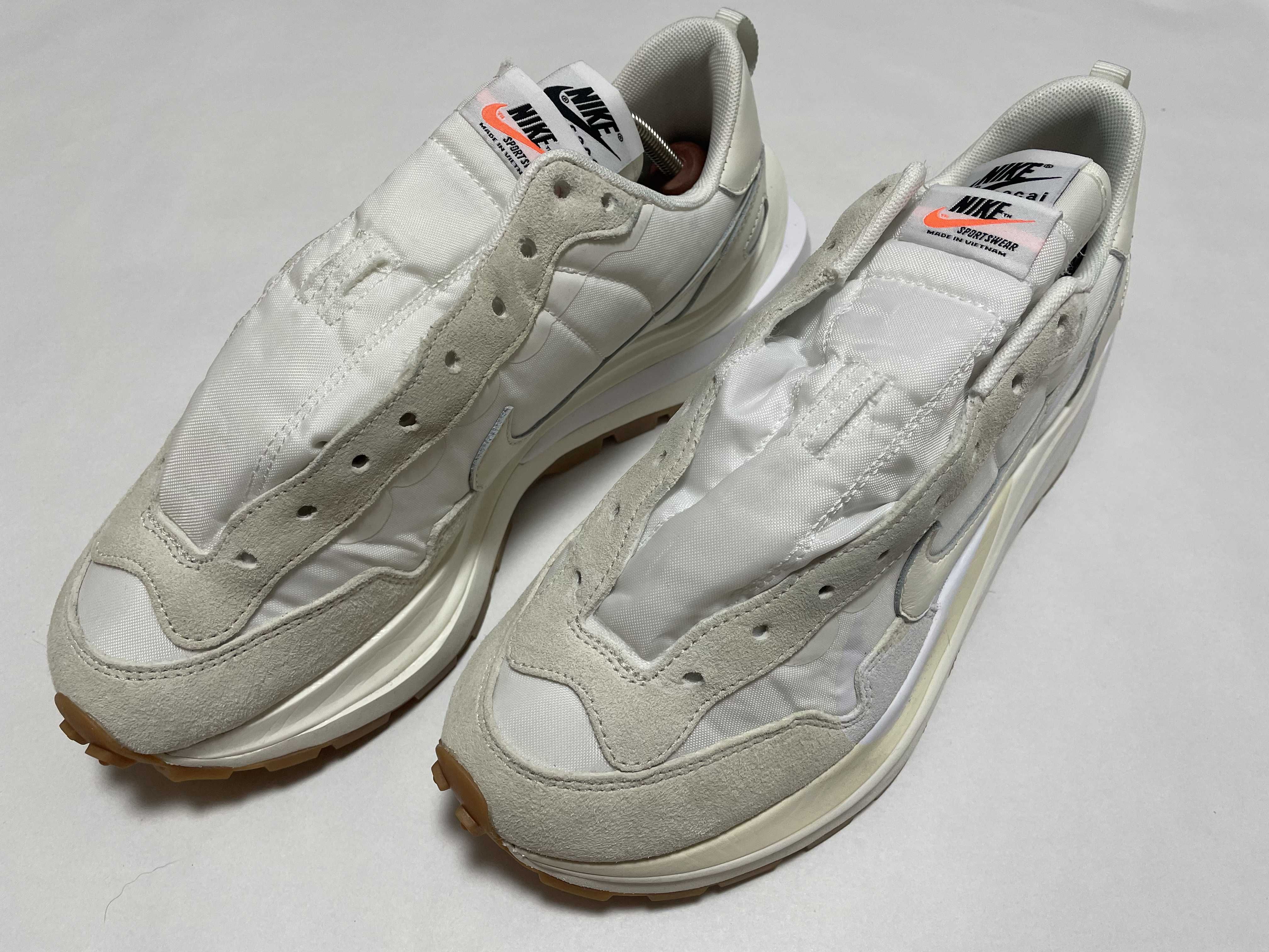 sacai × Nike Vapor Waffle "White Gum"