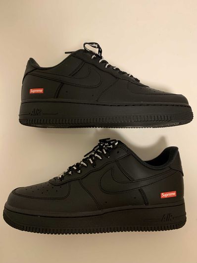Supreme × Nike Air Force 1 Low "Black"